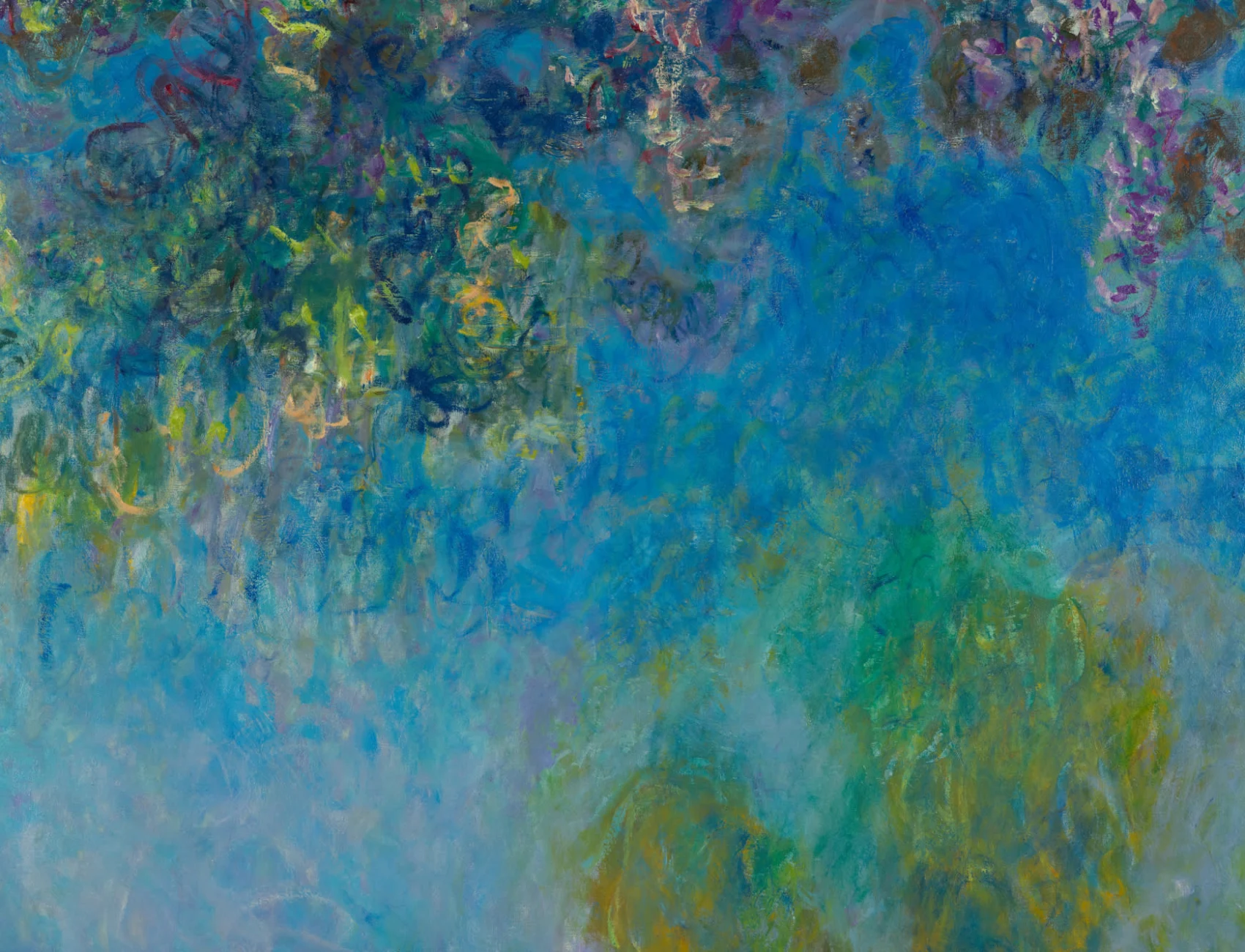 Wisteria by Monet Wallpaper Mural