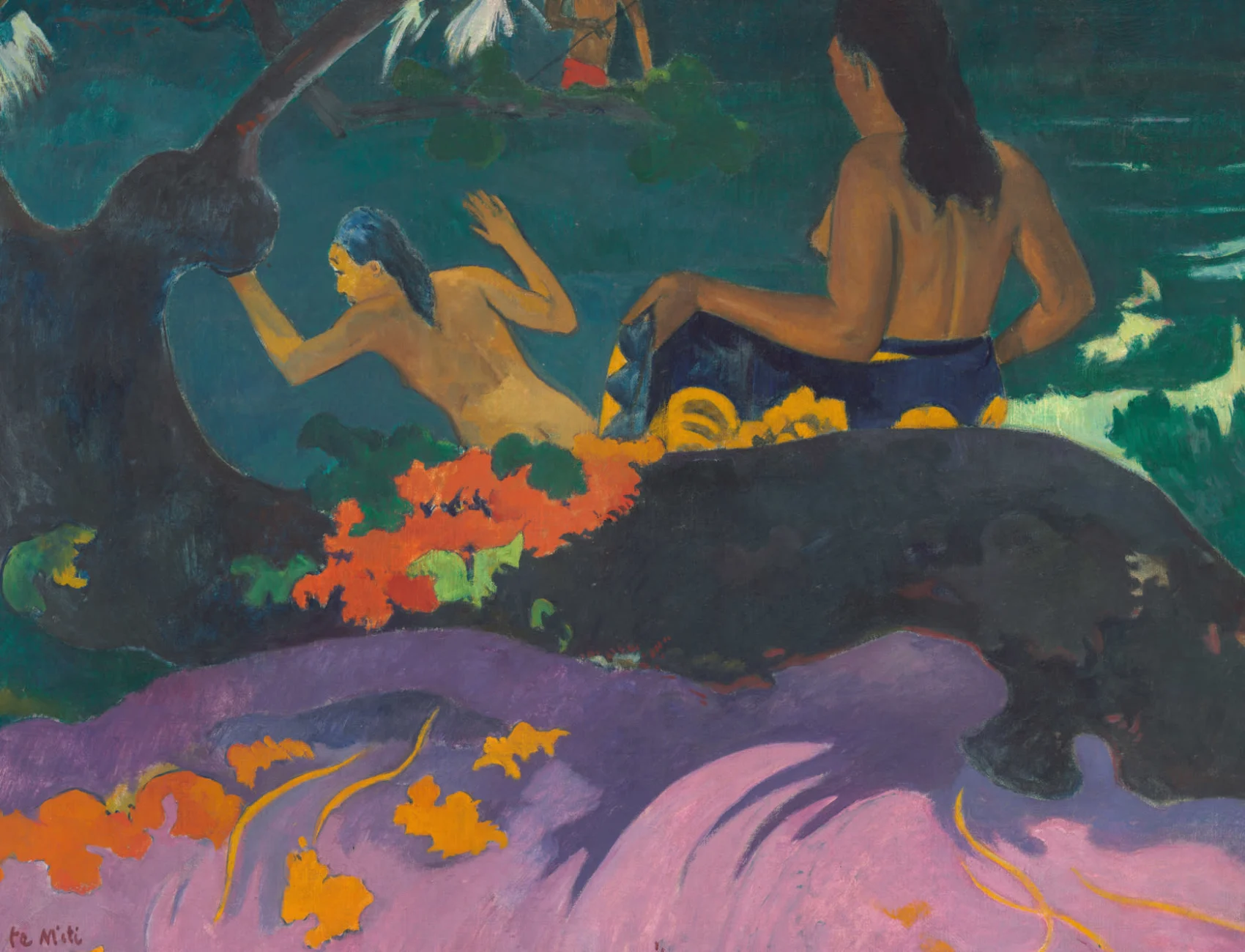 By The Sea Gauguinin kuvatapetti