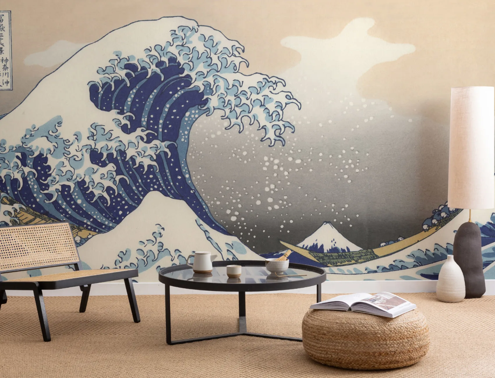 Fototapete Die Große Welle vor Kanagawa von Hokusai
