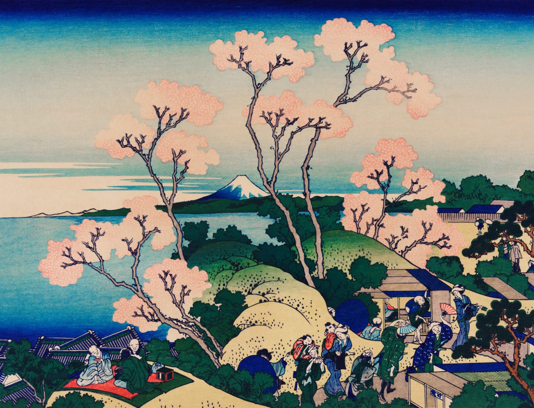 Japanese Cherry Blossom Tree Sakura Wallpaper Mural