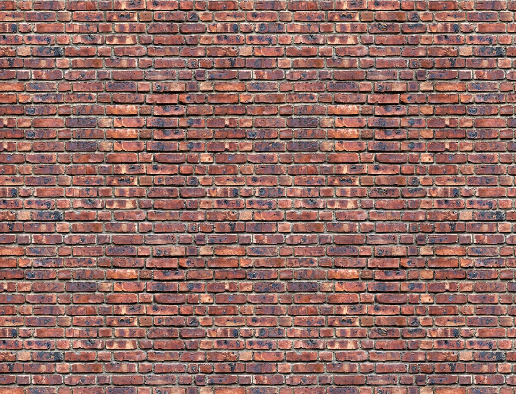 Papier Peint Panoramique Briques Rouges Vieillies Effet 3D
