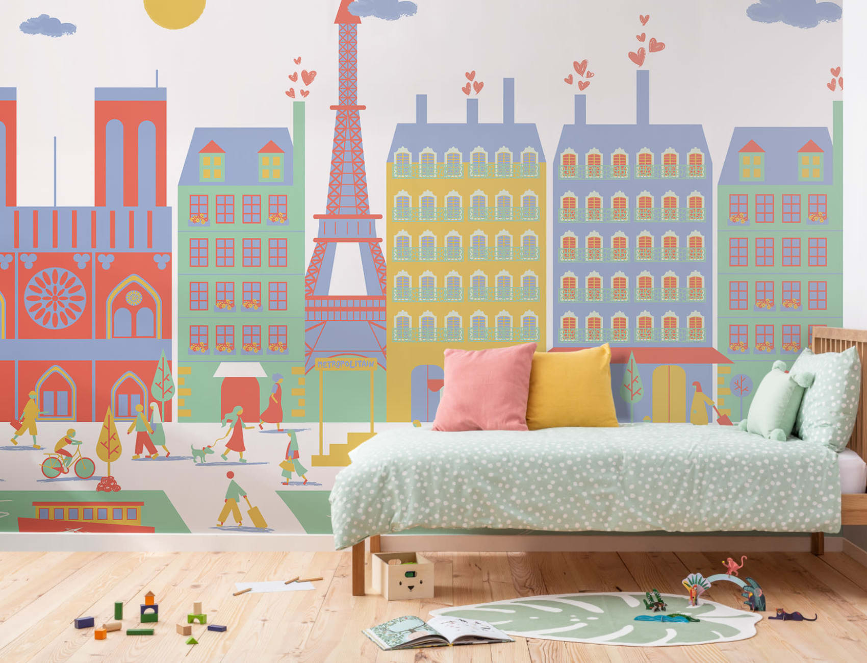 Paris City Living kuvatapetti