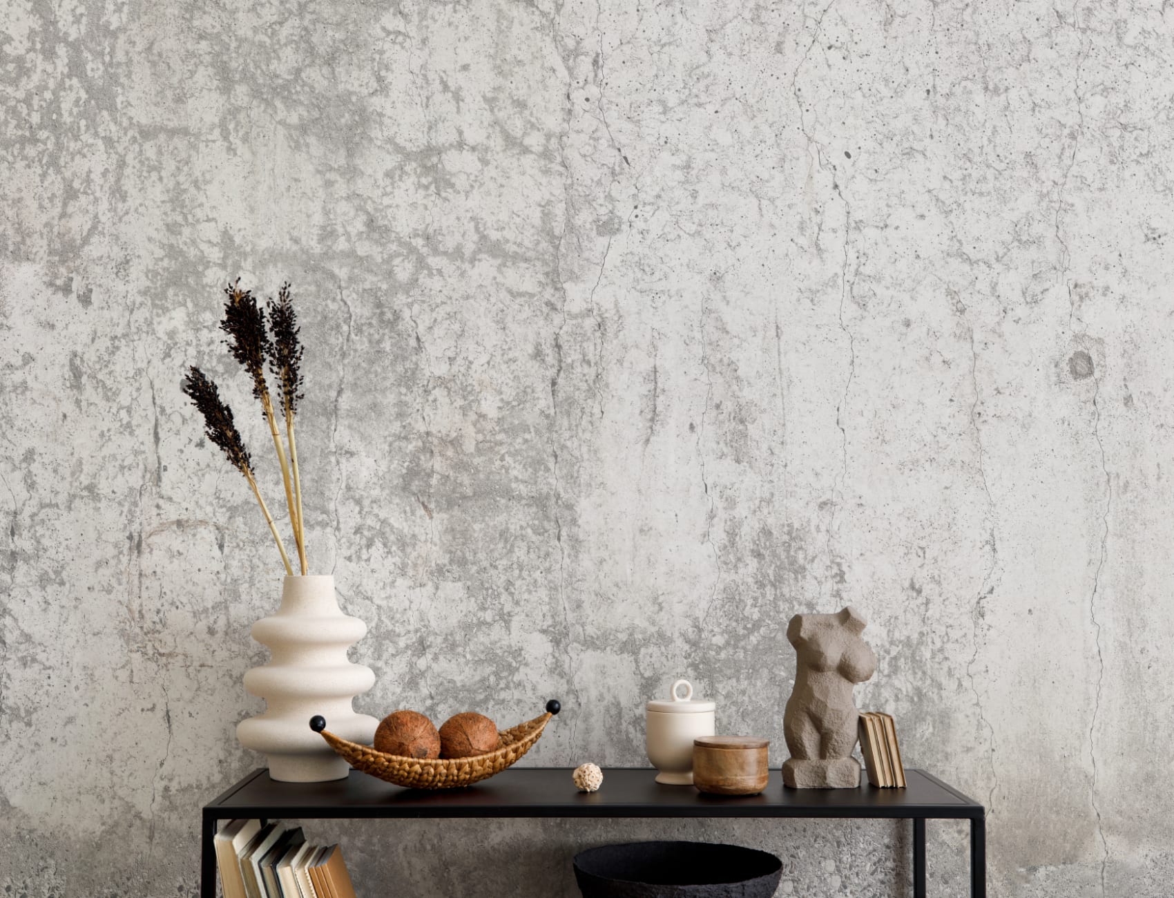 Distressed Concrete Wallpaper Mural