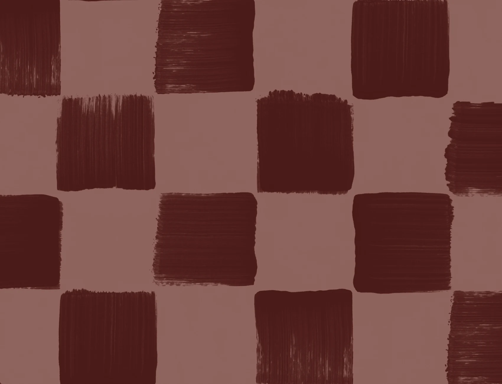 Rich Red Checkered Abstract Art Wallpaper for Elegance