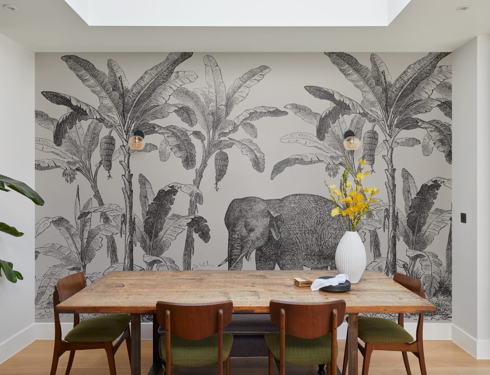 Loxodonta Vintage Explorer Wallpaper Mural