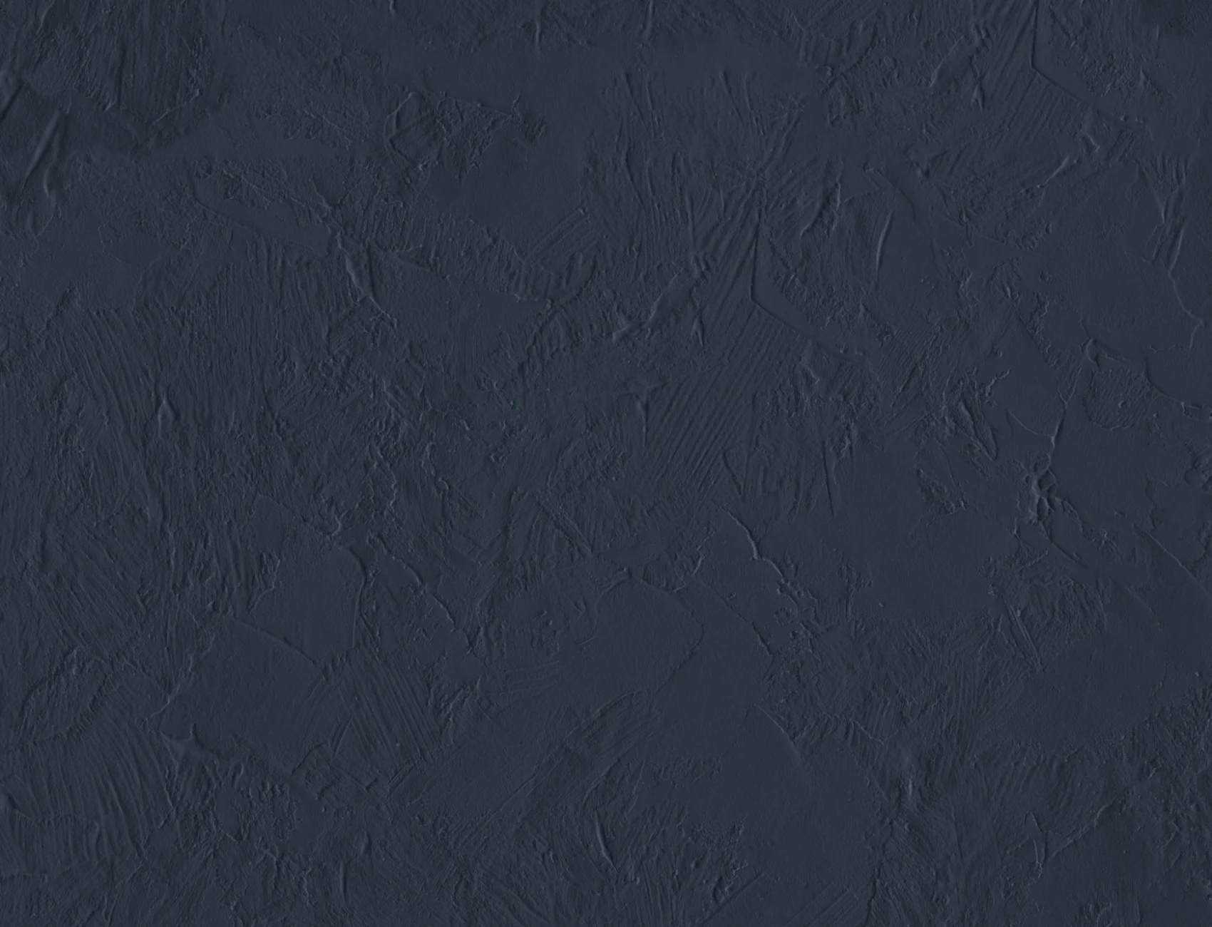 Modern Plaster Effect Mural in Navy