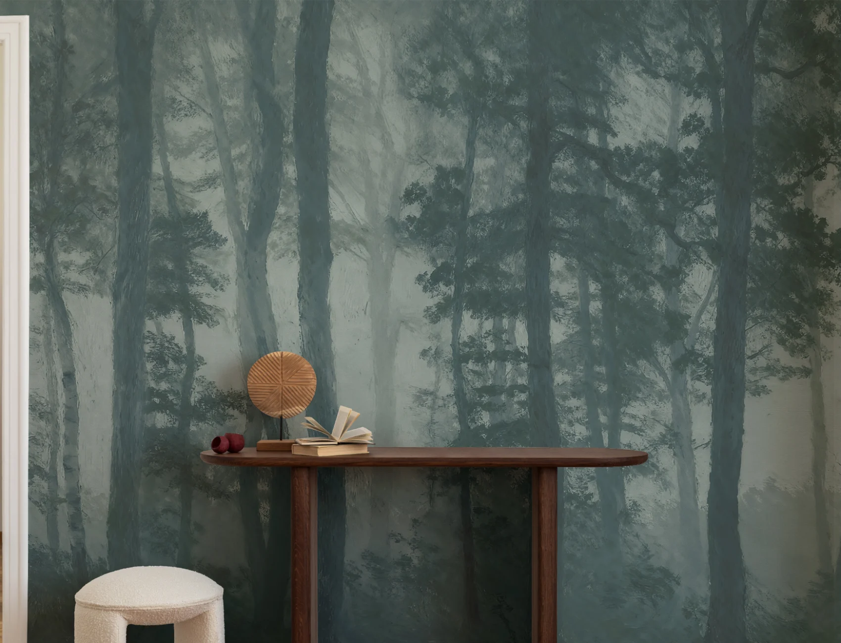 Papier peint panoramique Dark Forest Enchanted Nature