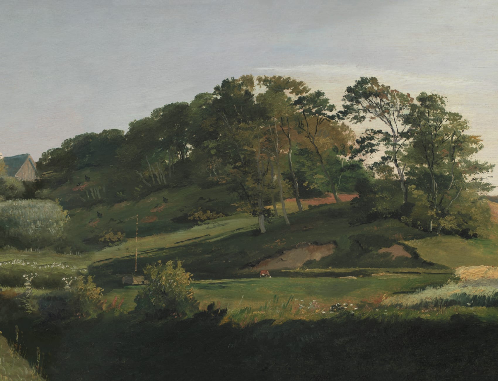 Danish Hills Landscape Painting Mural