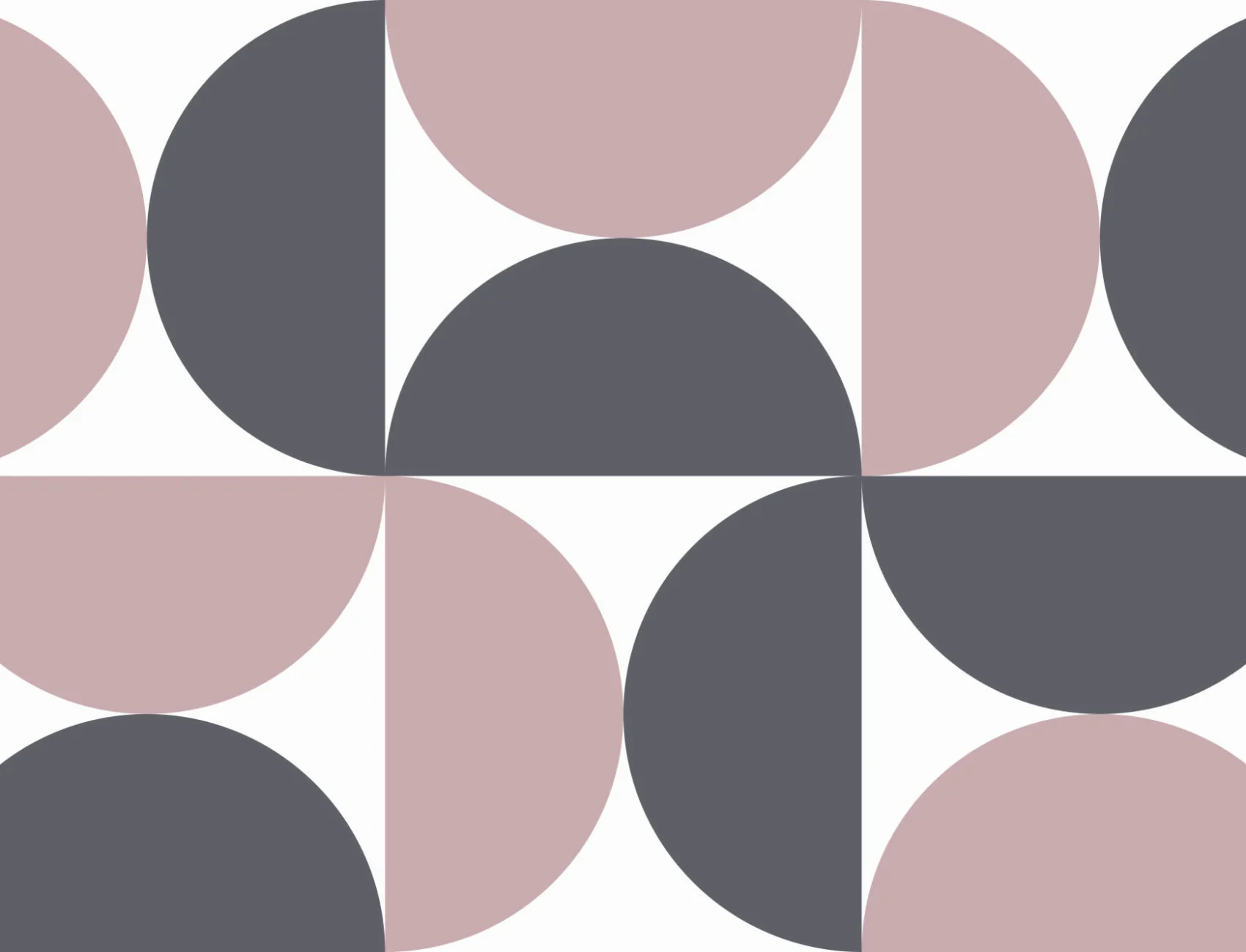 Aalto Retro Geometrinen kuvatapetti