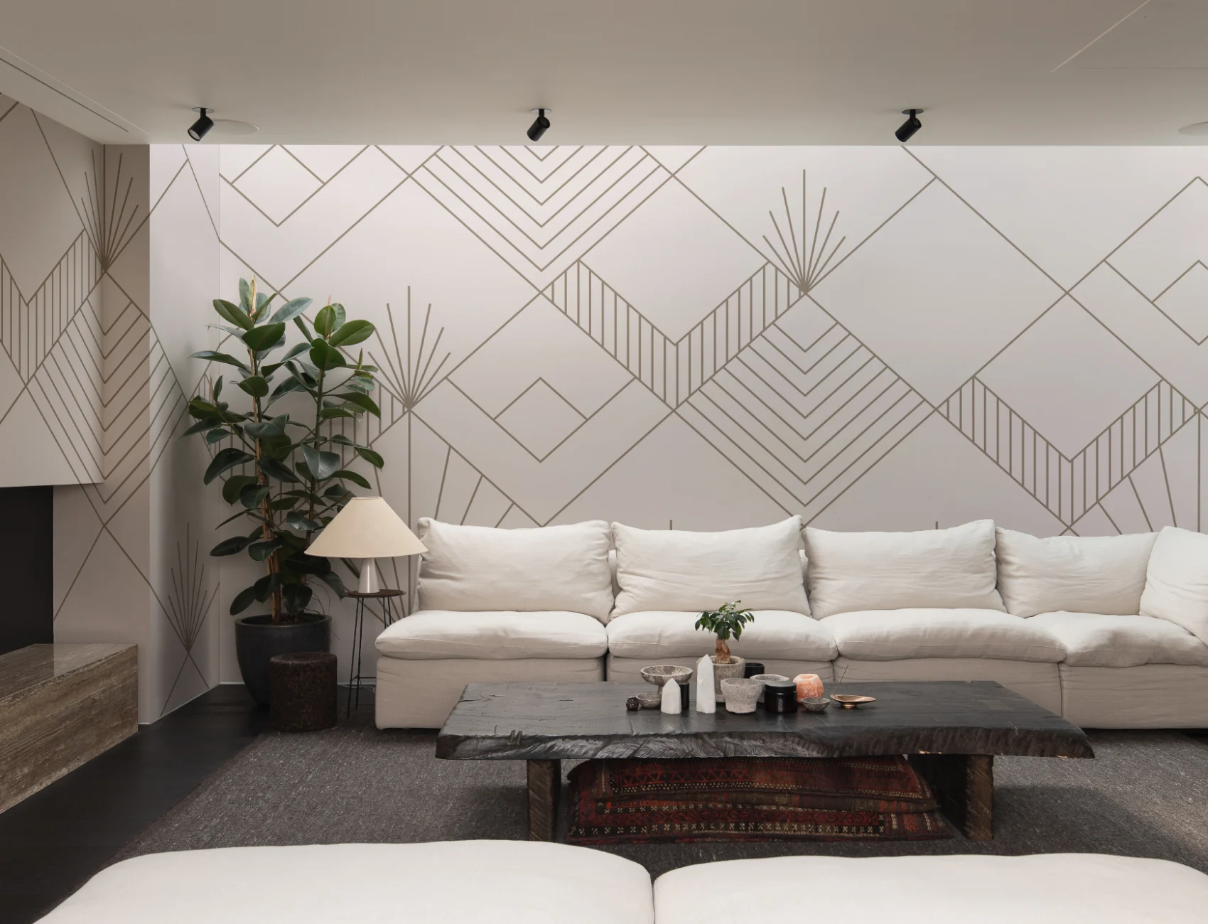 Zelda Art Deco Wallpaper Mural