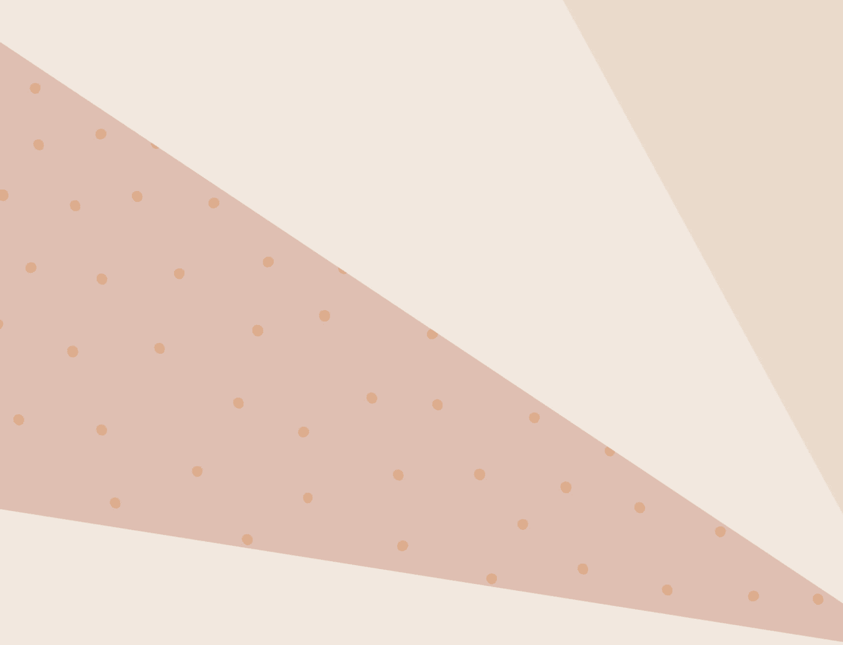 Fototapete Geometrische Strahlen und Punkte Pfirsichfarben & Cremefarben in Pastell