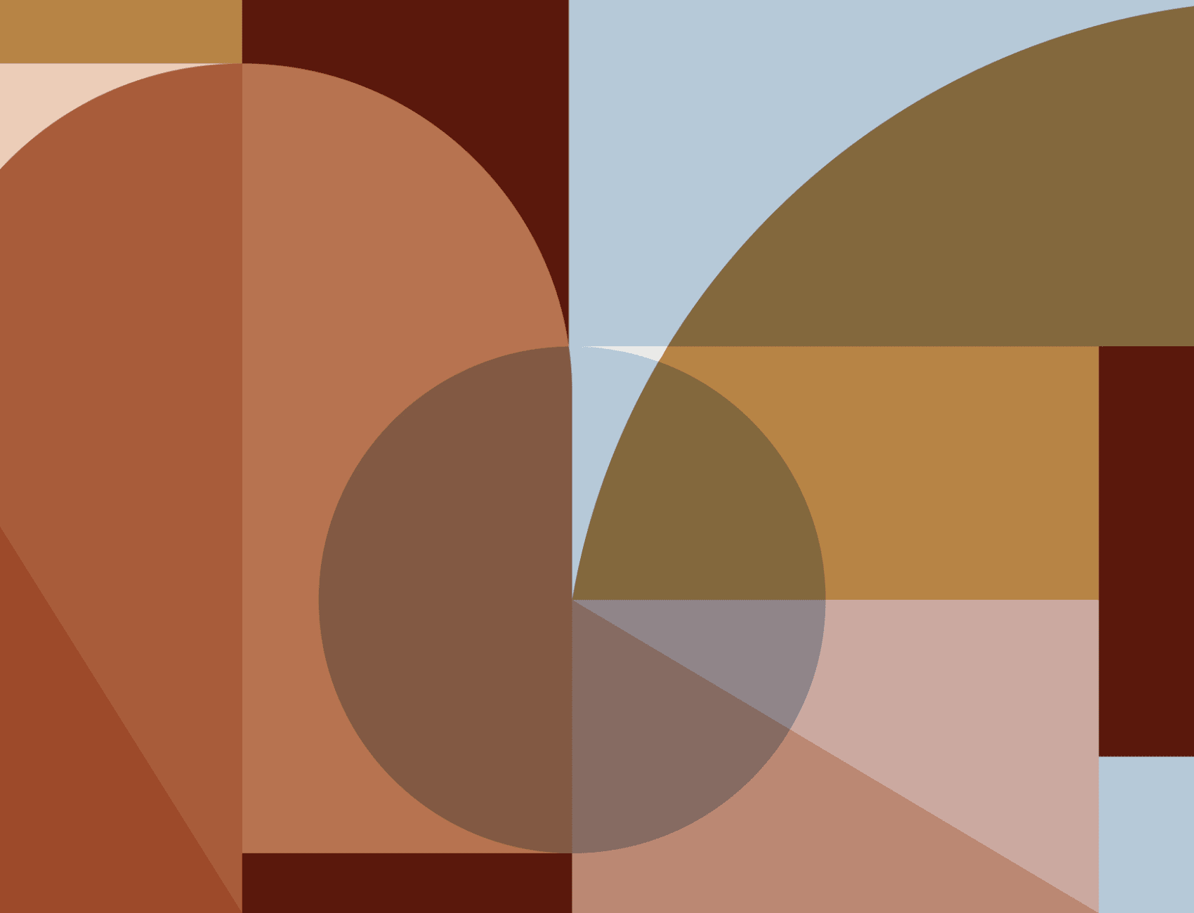 Multicolor Geometric Modern Abstract Wall Mural