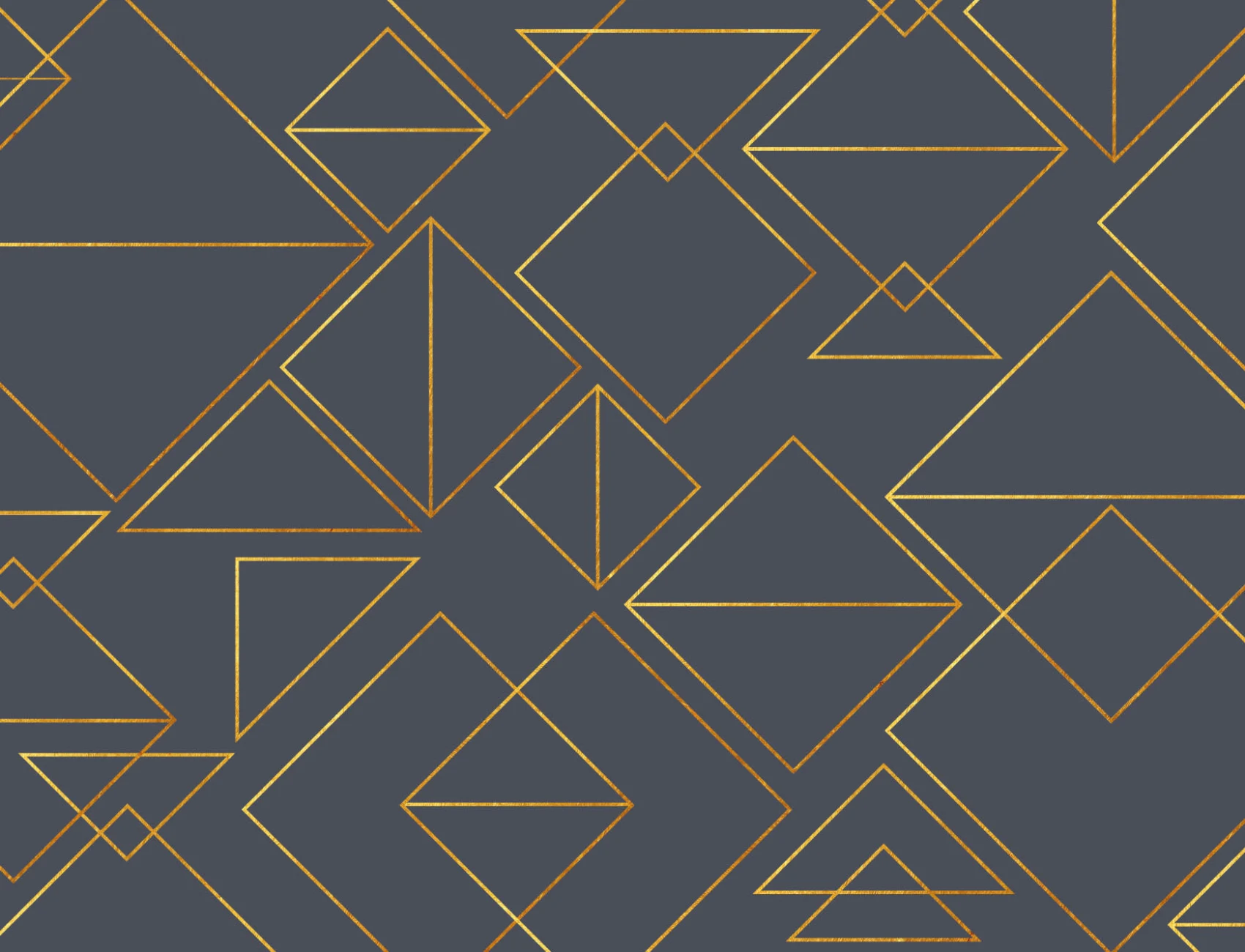 Klassisk Navy Triangles Fototapet