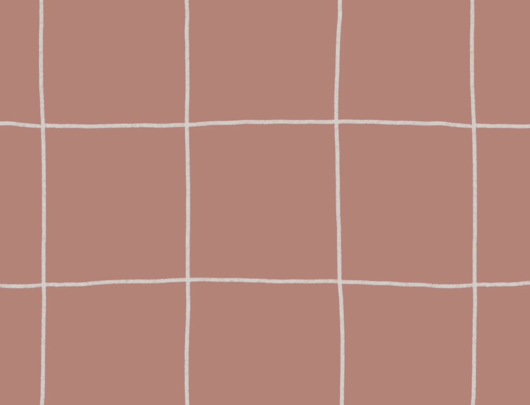 Mustertapete Rapport Gitter Modernes Orange