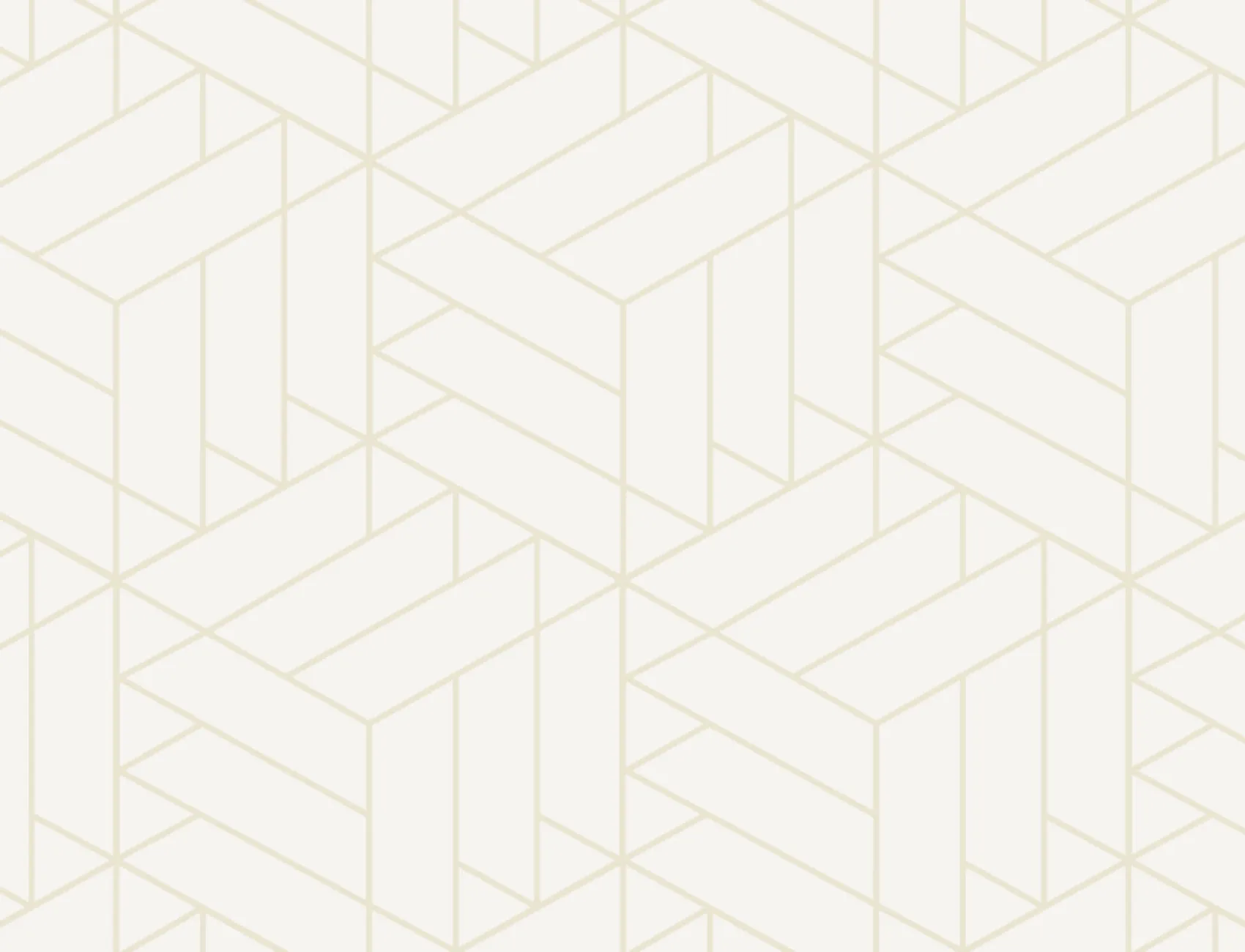 Nude Lined Cube Geometrisch Modern Repeat Pattern Behang