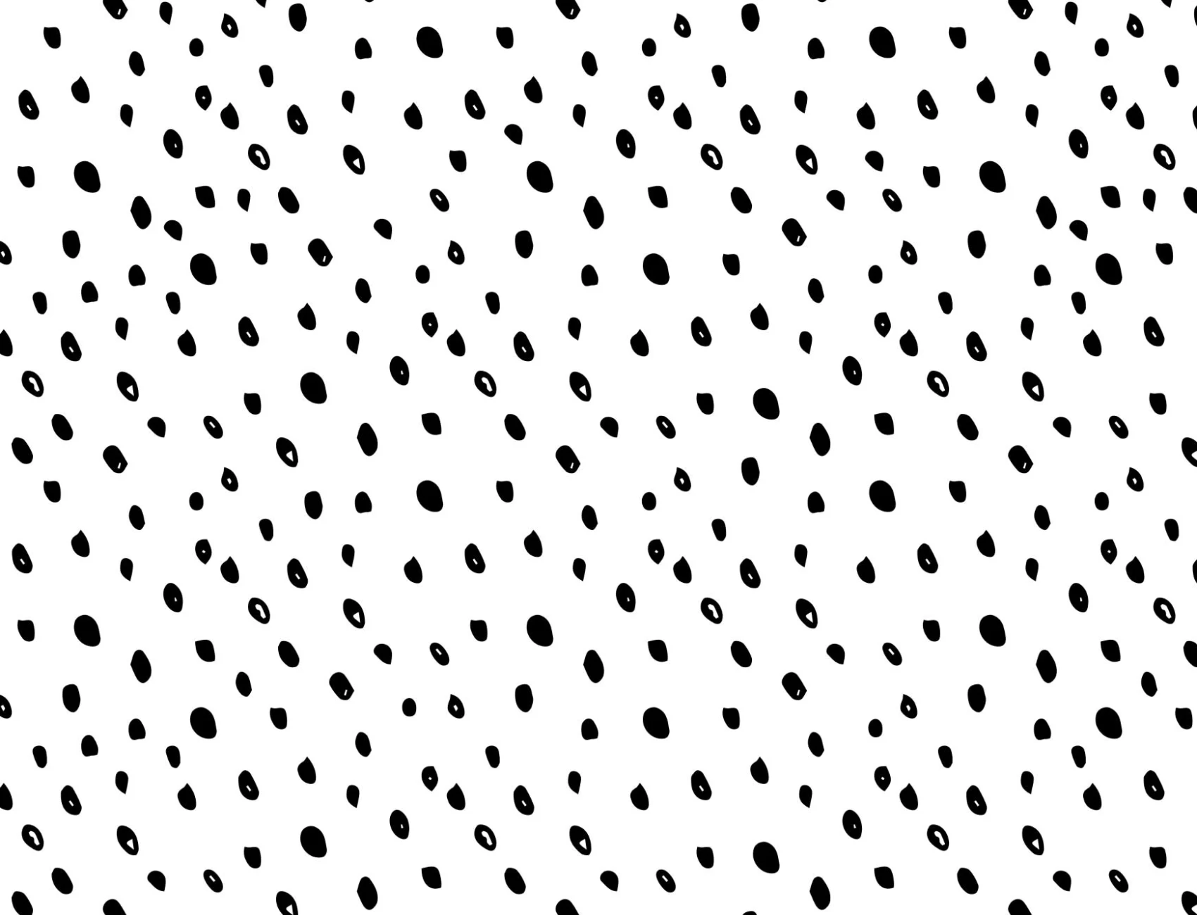 Musta & Valkoinen Spotty Speckle kuvatapetti