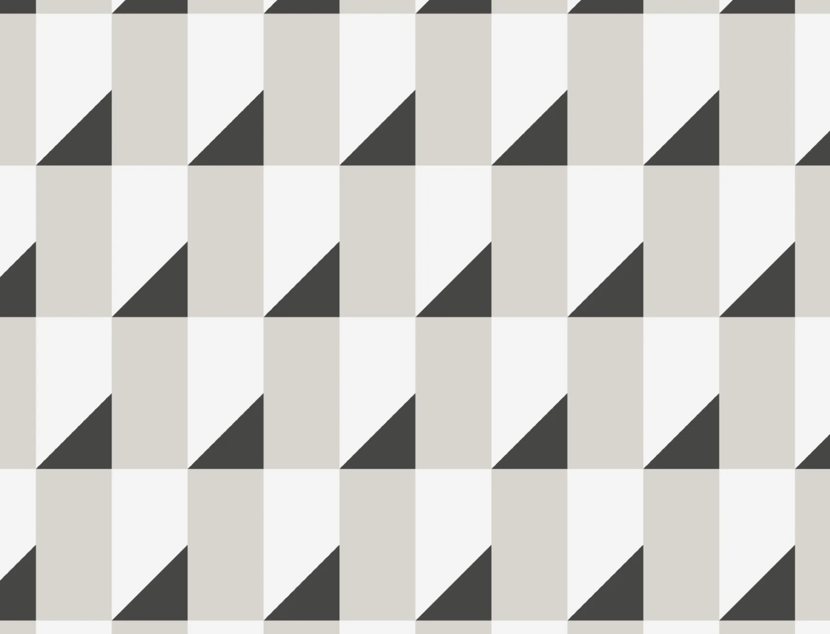 Minimalist Geometric 3D Illusion Repeat Pattern Wallpaper