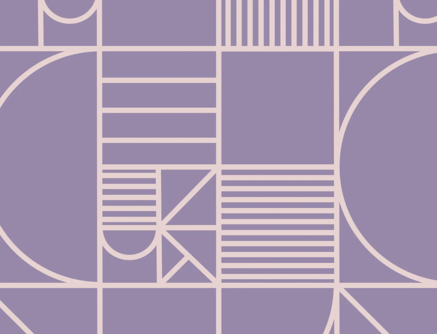 Paars Abstract Geometrisch Lijnen Herhaal Patroon Behang