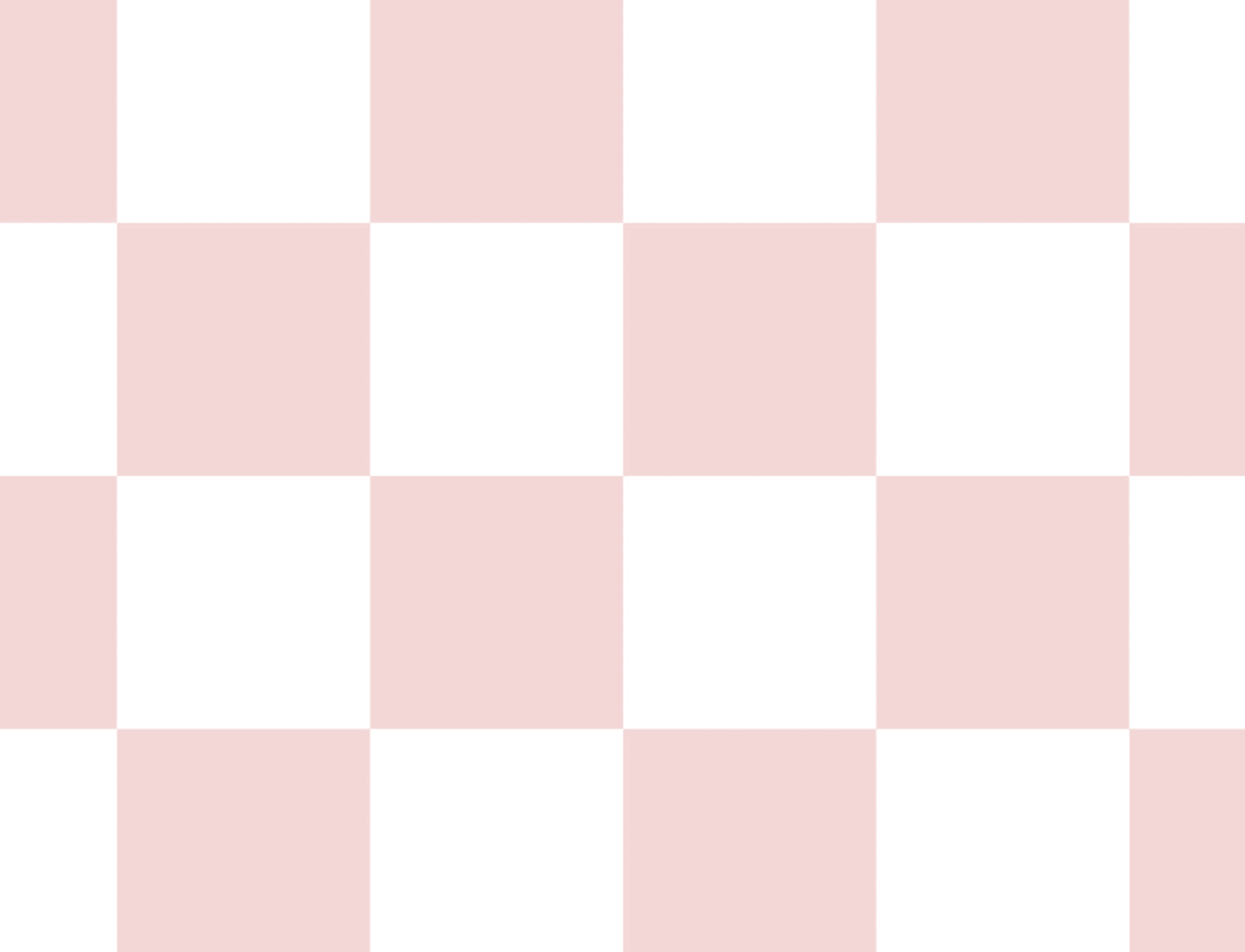 Papier Peint Damier à Motifs Répétés en Blanc et Rose