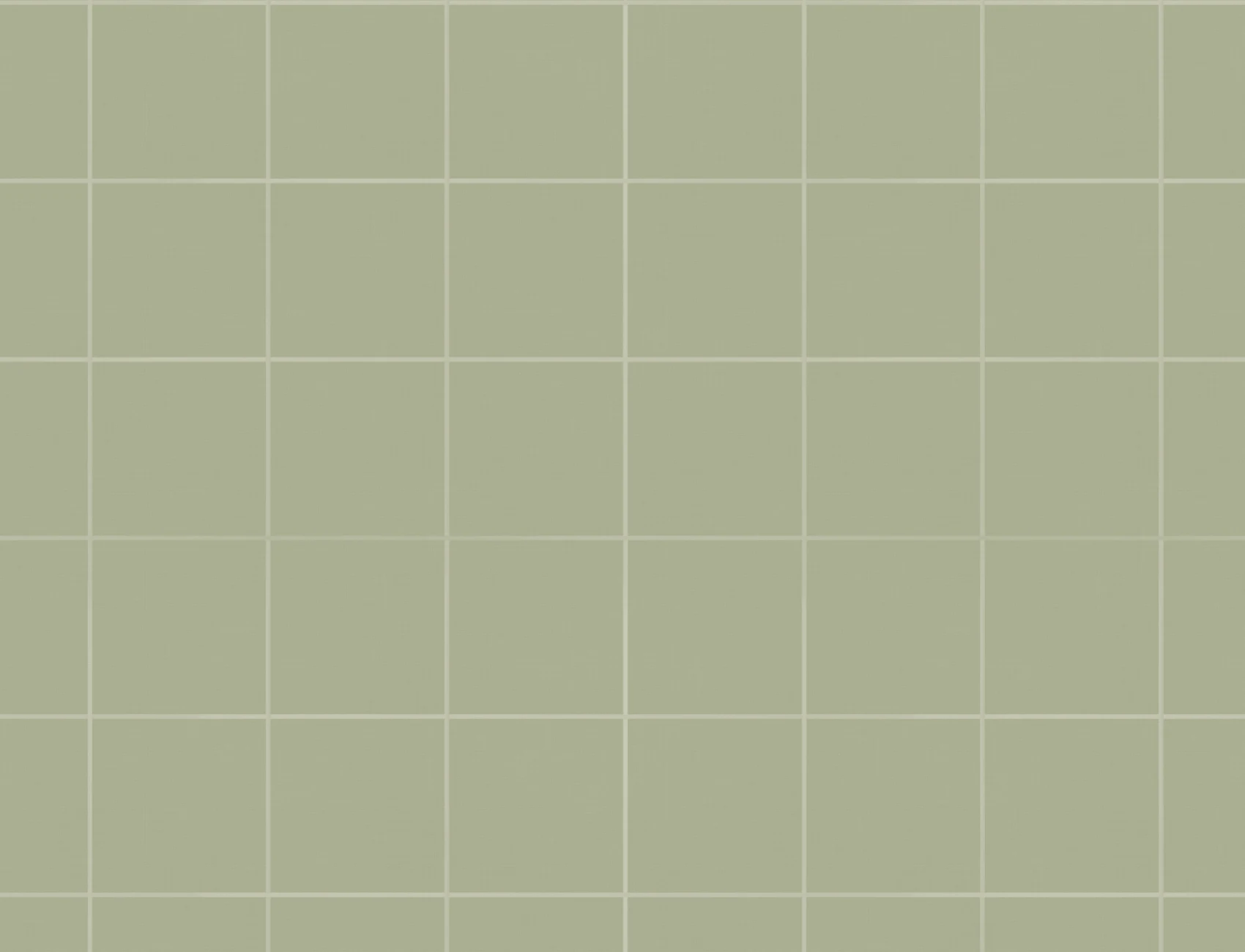 Groene minimalistische geometrische patroon muurschildering