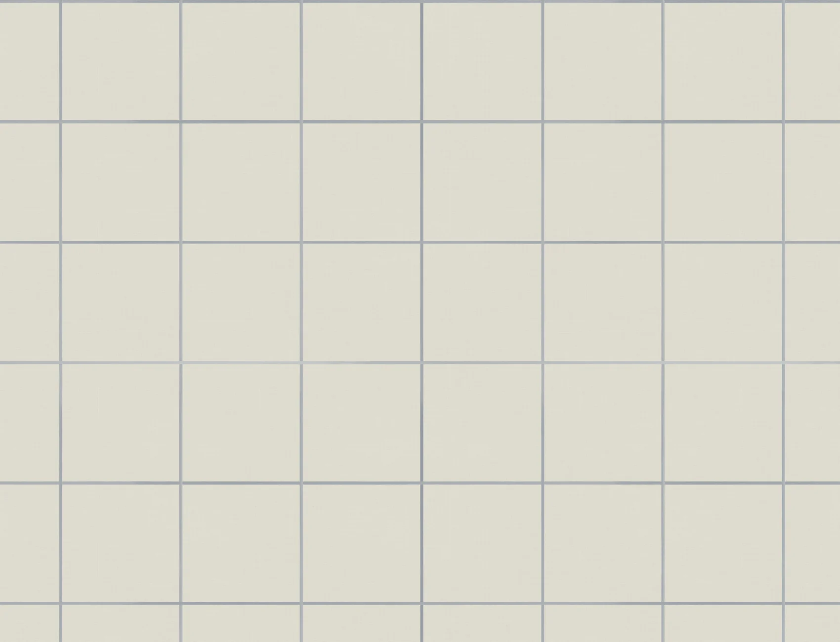 Rustige beige en marineblauwe rasterpatroon muurschildering