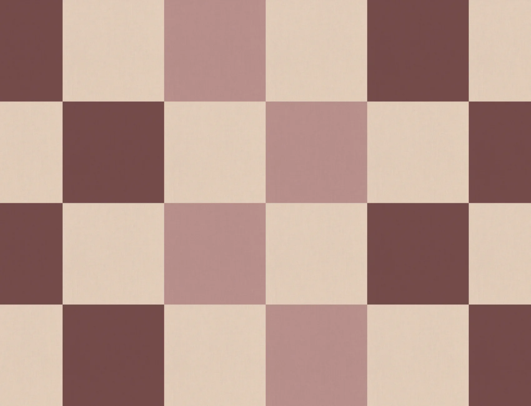 Pink Checkerboard Pattern Retro Wall Mural for Fun Vibes