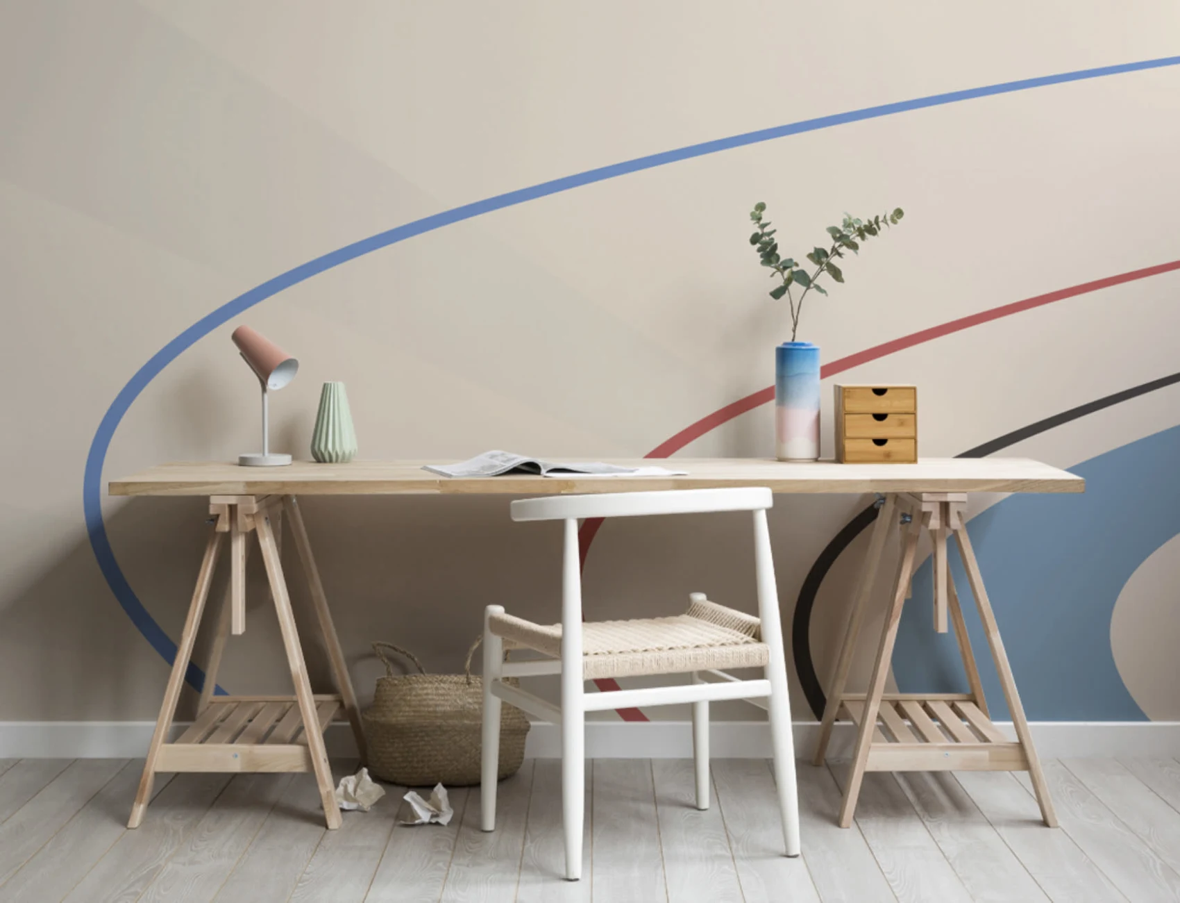 Velodrome Cycling Wallpaper Mural