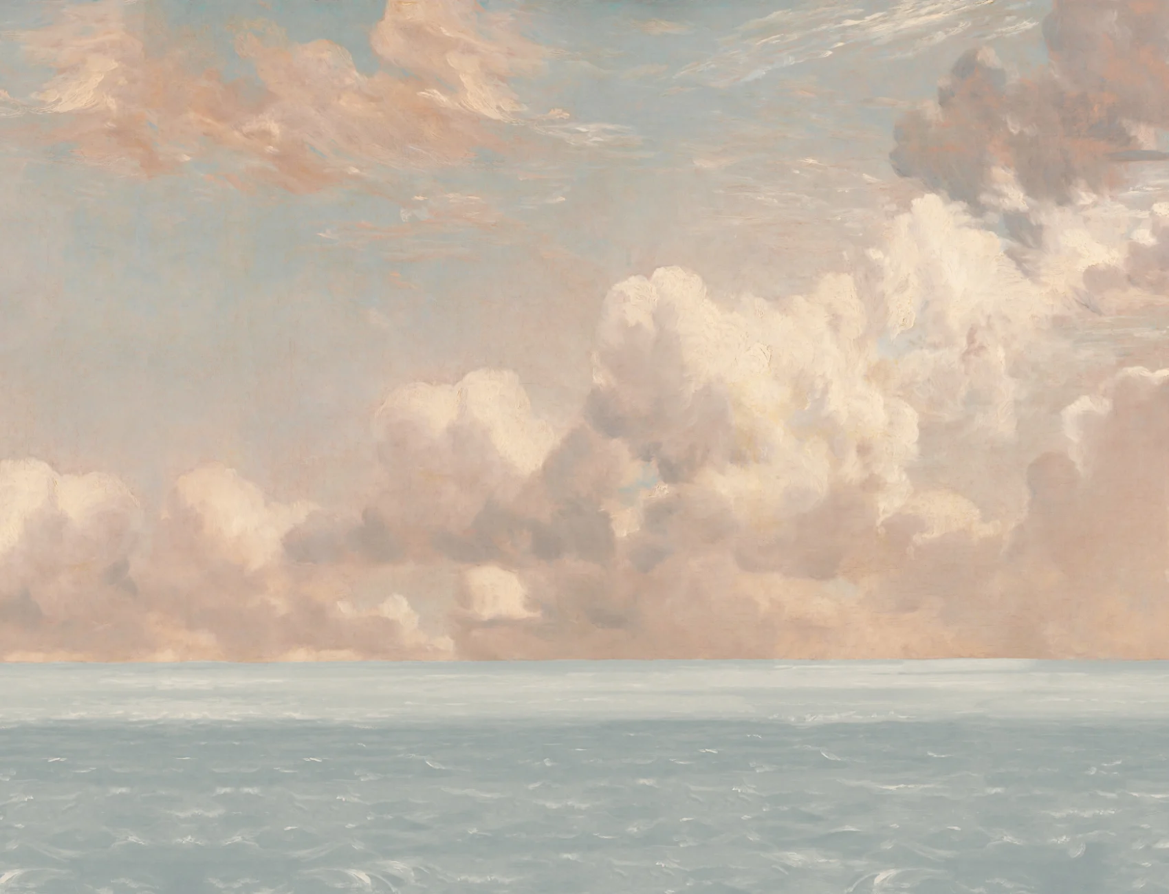 Pastel John Constable Seascape Painting Mural