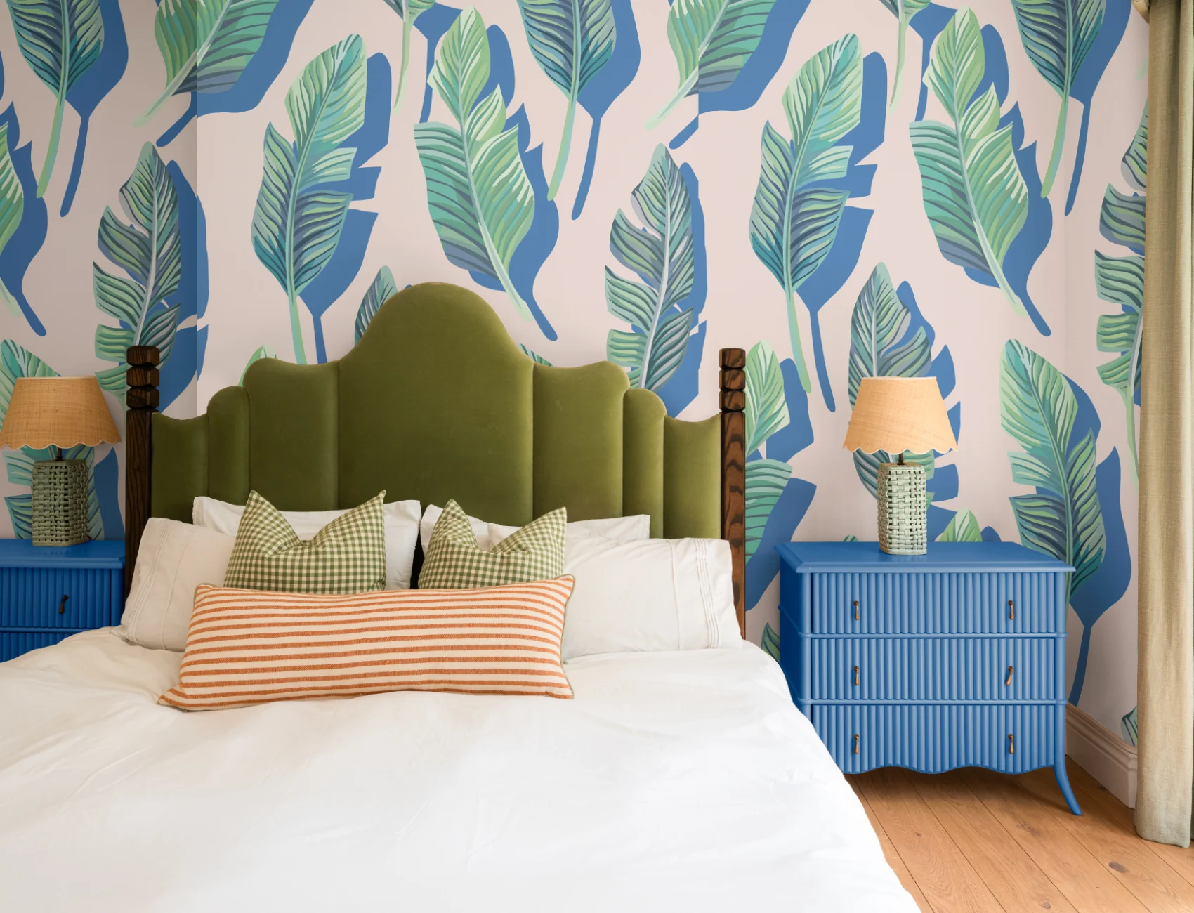 3D Leaf Tropical Wallpaper Mural