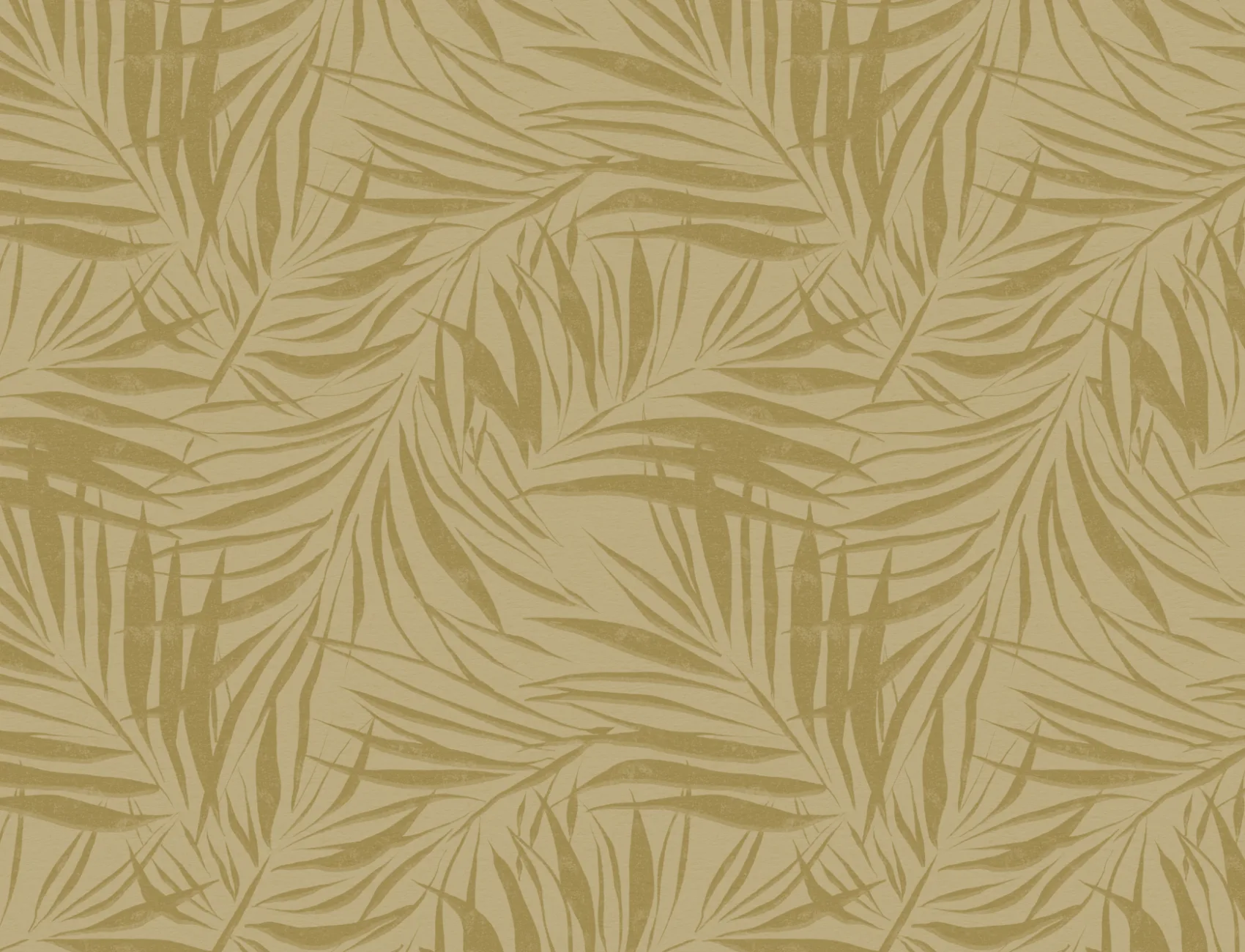 Sombra Green Subtle Palm Leaf Wall Mural with Tropical Texture