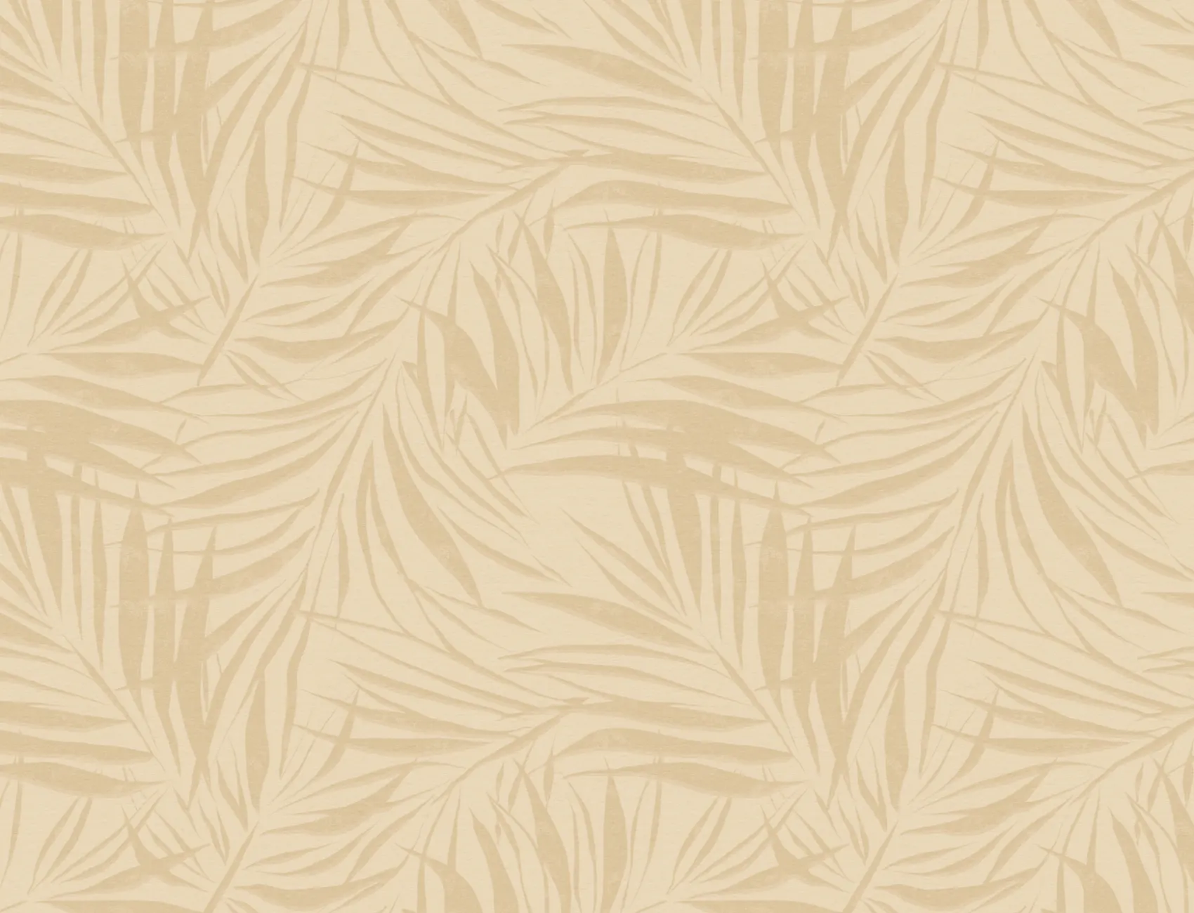 Sombra Light Neutral Palm Leaf Wall Mural with Soft Textured Effect