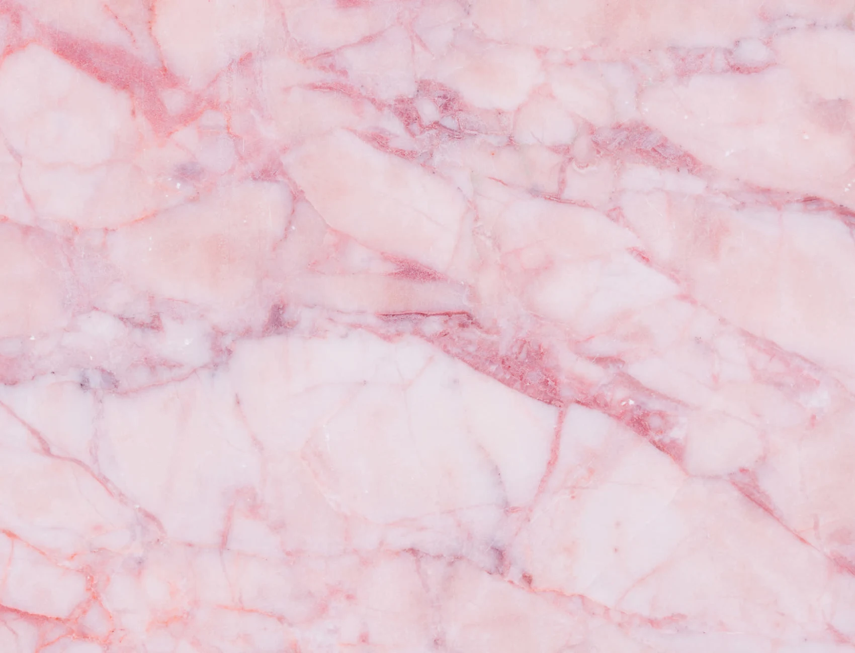 Gebarsten Roze Marmer Behang Muurschildering