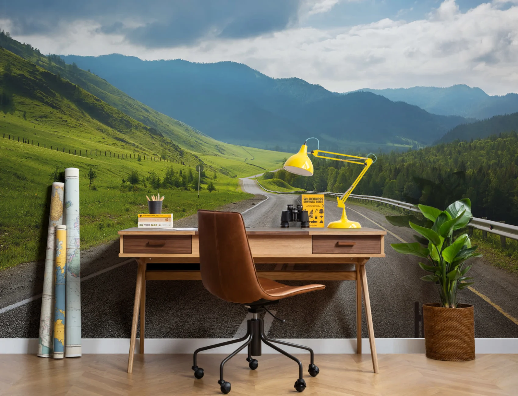Highland Pass Wallpaper Mural