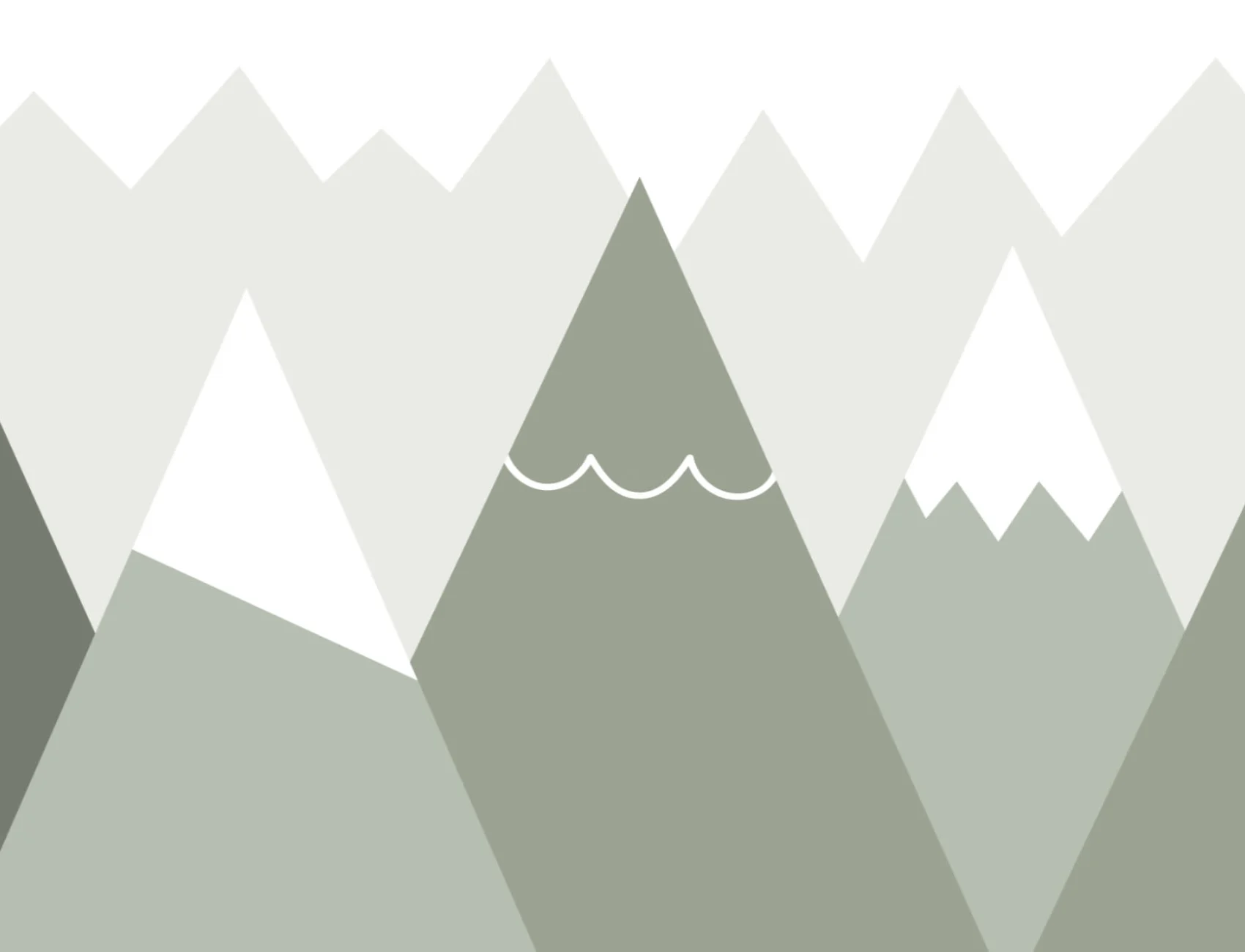 Sage Mountain Wallpaper Mural