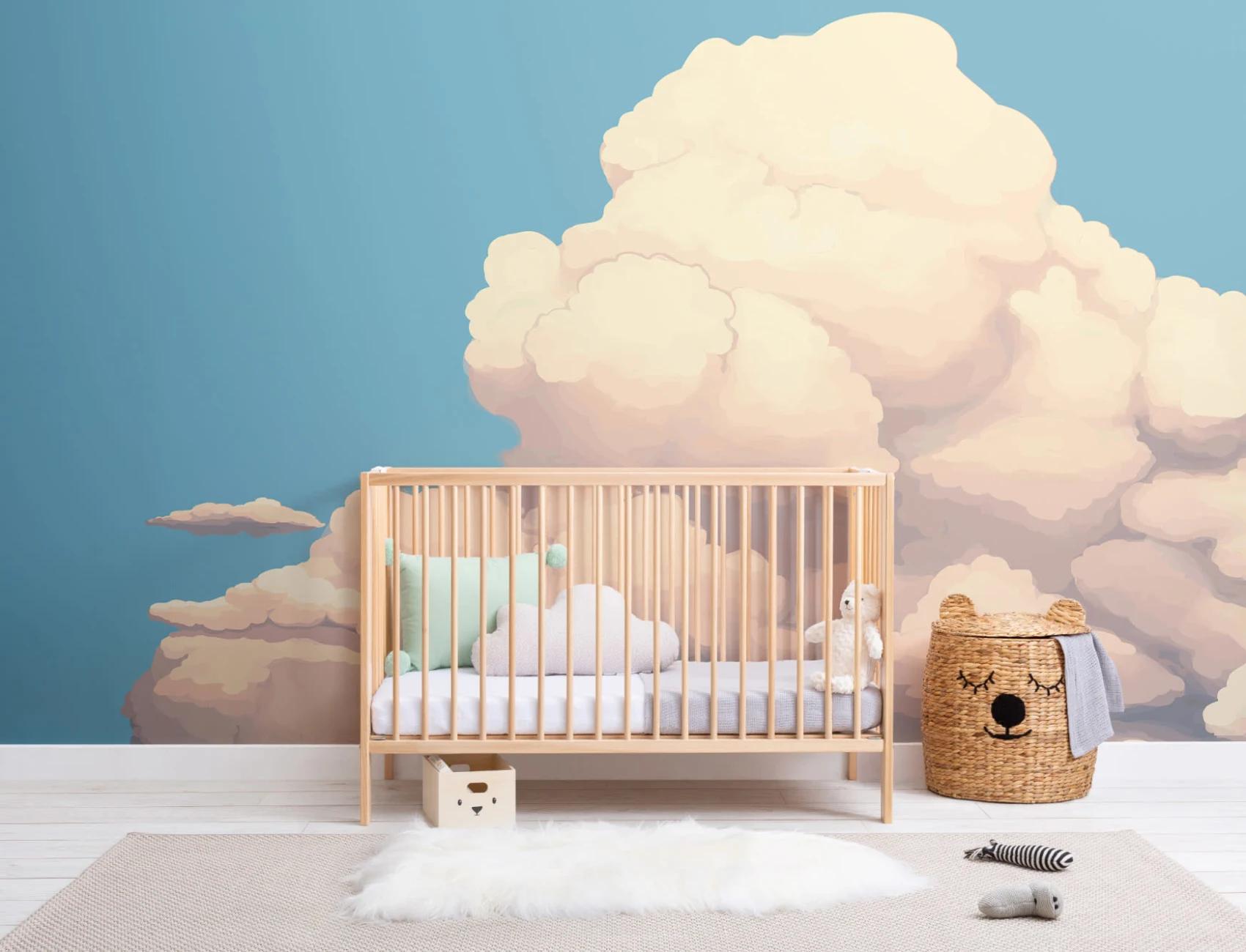 Big Clouds Wallpaper Mural