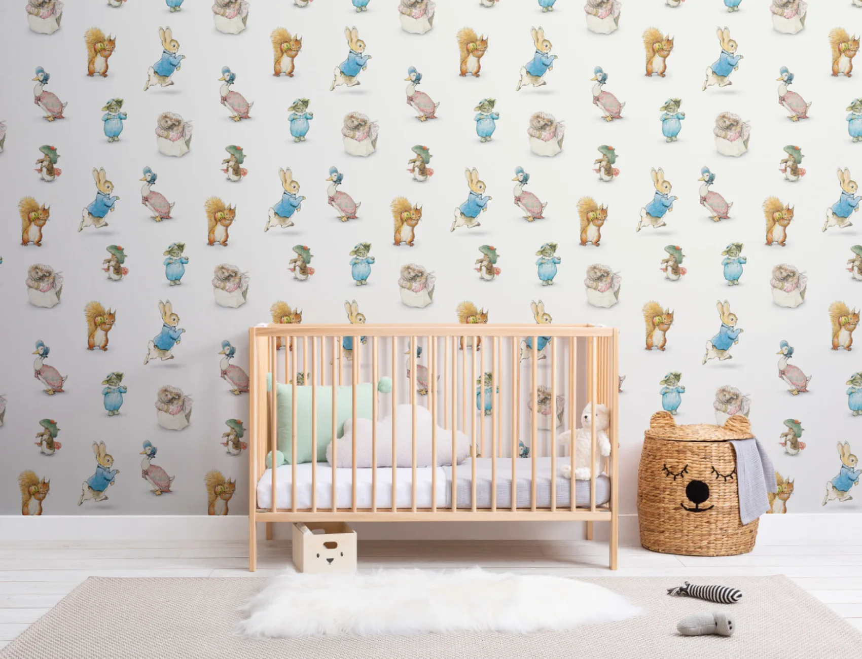 Beatrix Potter Peter Rabbit Wallpaper Mural