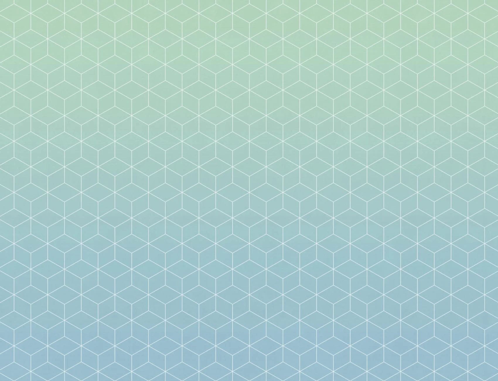 Mural de papel de parede Ombre com padrão Aquamarine