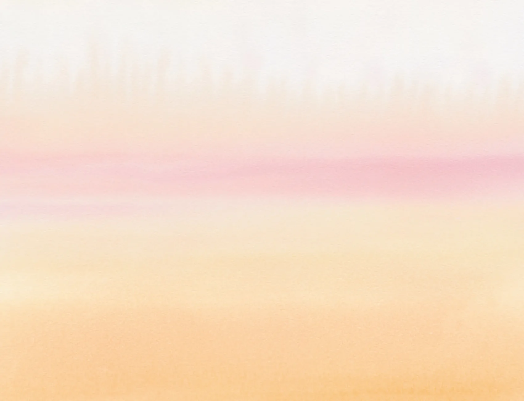 Sunset Tones Ombre Watercolor Wallpaper Mural