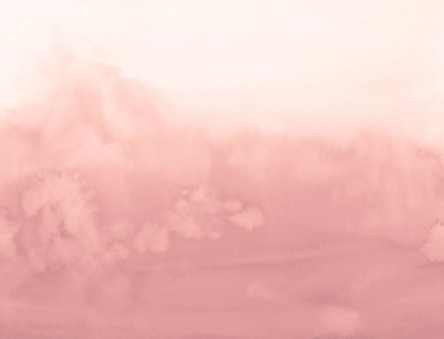 Carta da Parati Rosa Effetto Sfumato all’Acquerello