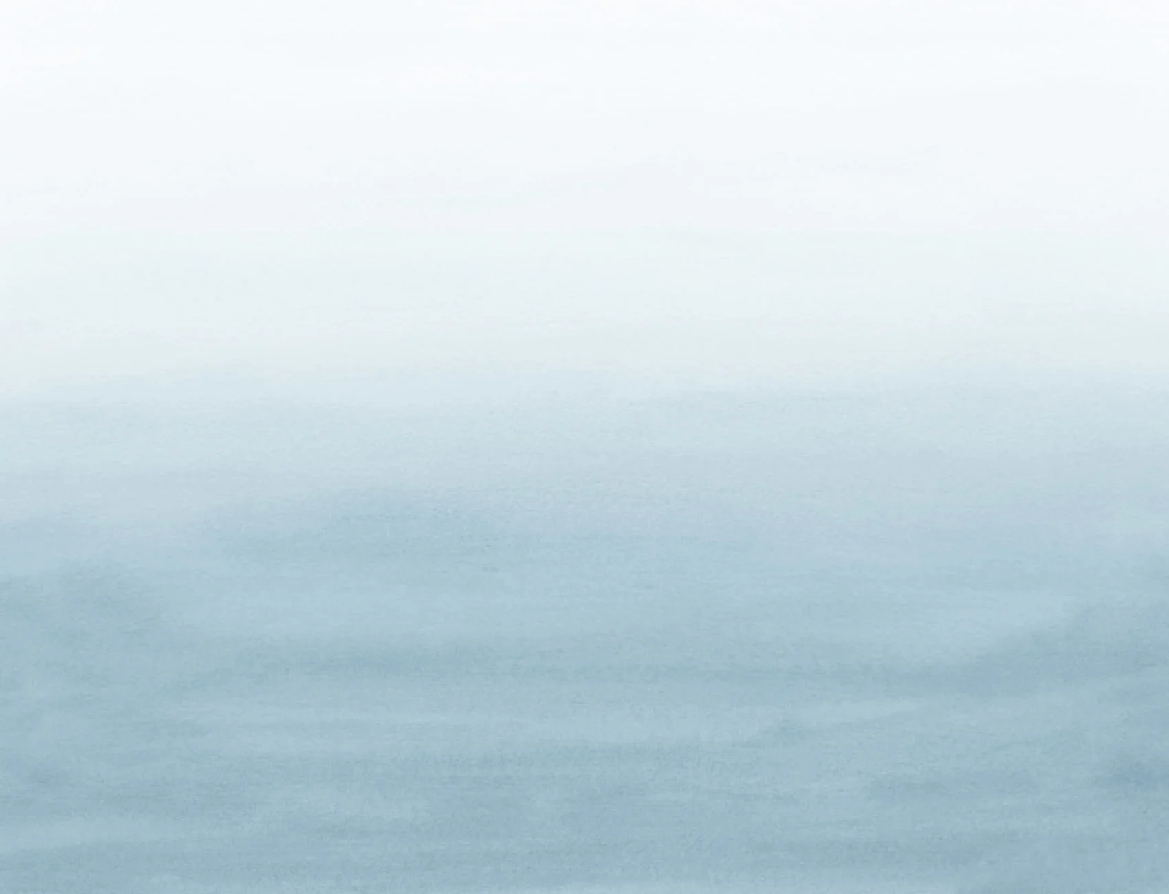 Lichtblauw Waterverf Ombre Oceaan Behang Muurschildering