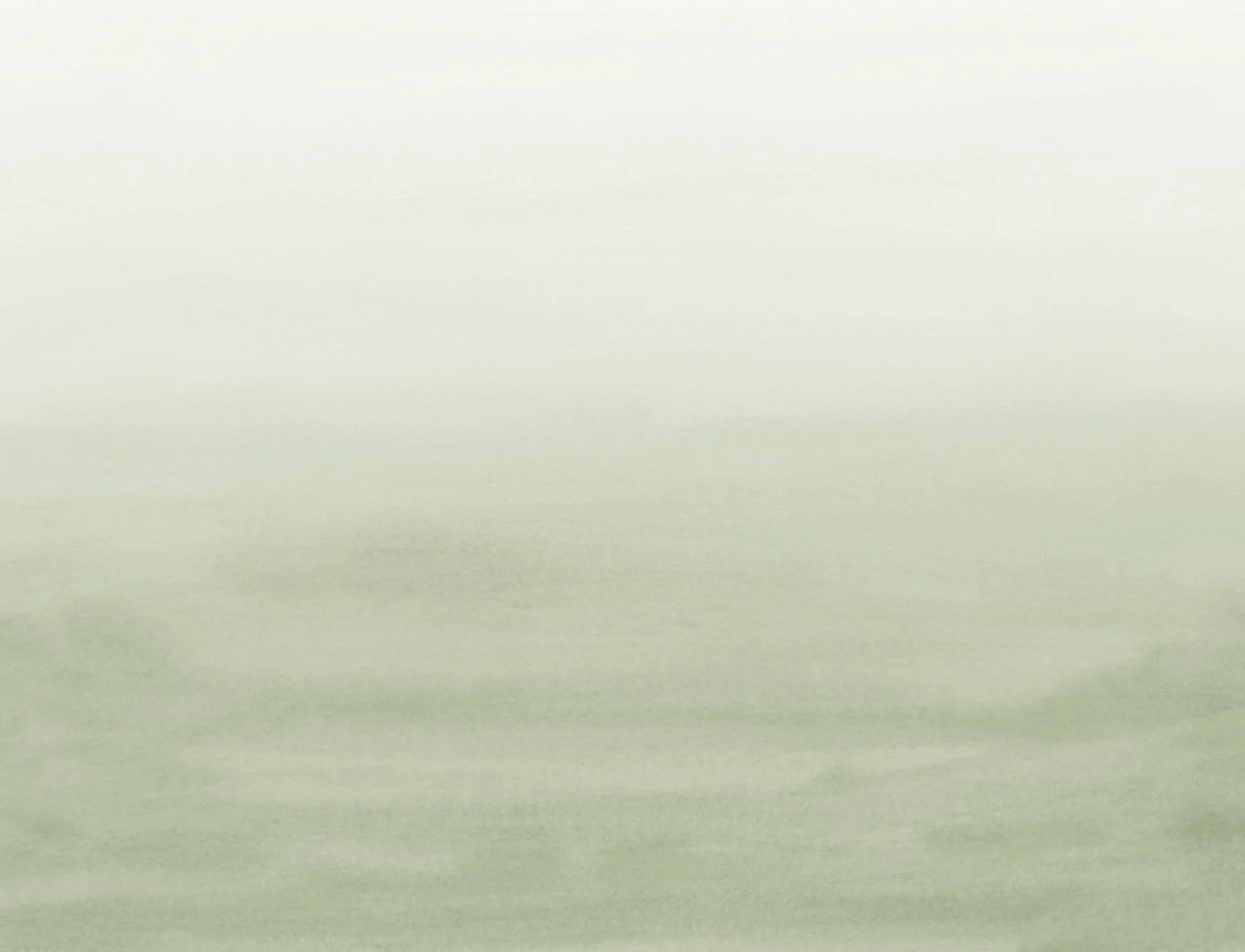 Green Watercolor Ombre Wall Mural