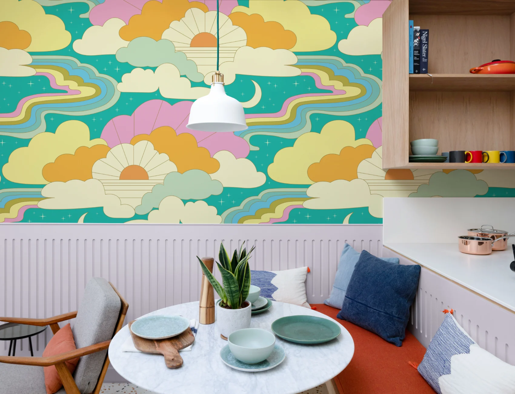 Elizabeth Olwen Cosmic Skyway Multi Mural