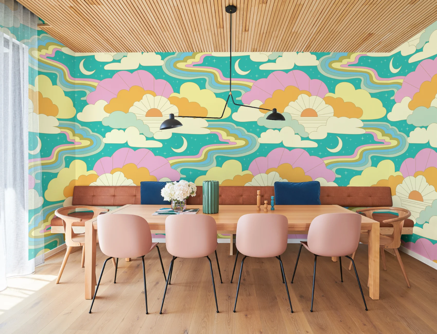 Elizabeth Olwen Cosmic Skyway Multi Mural