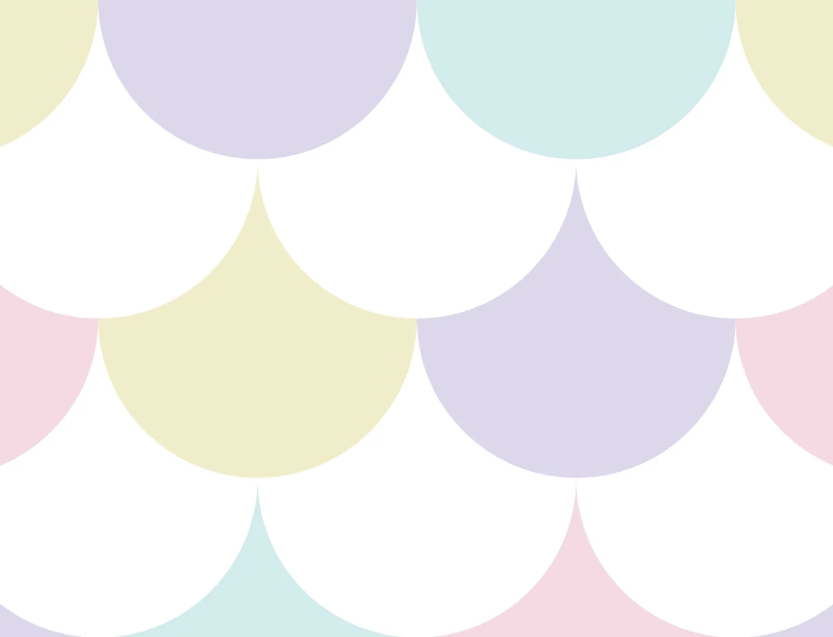 Pastel Pattern Geometric Wallpaper Mural