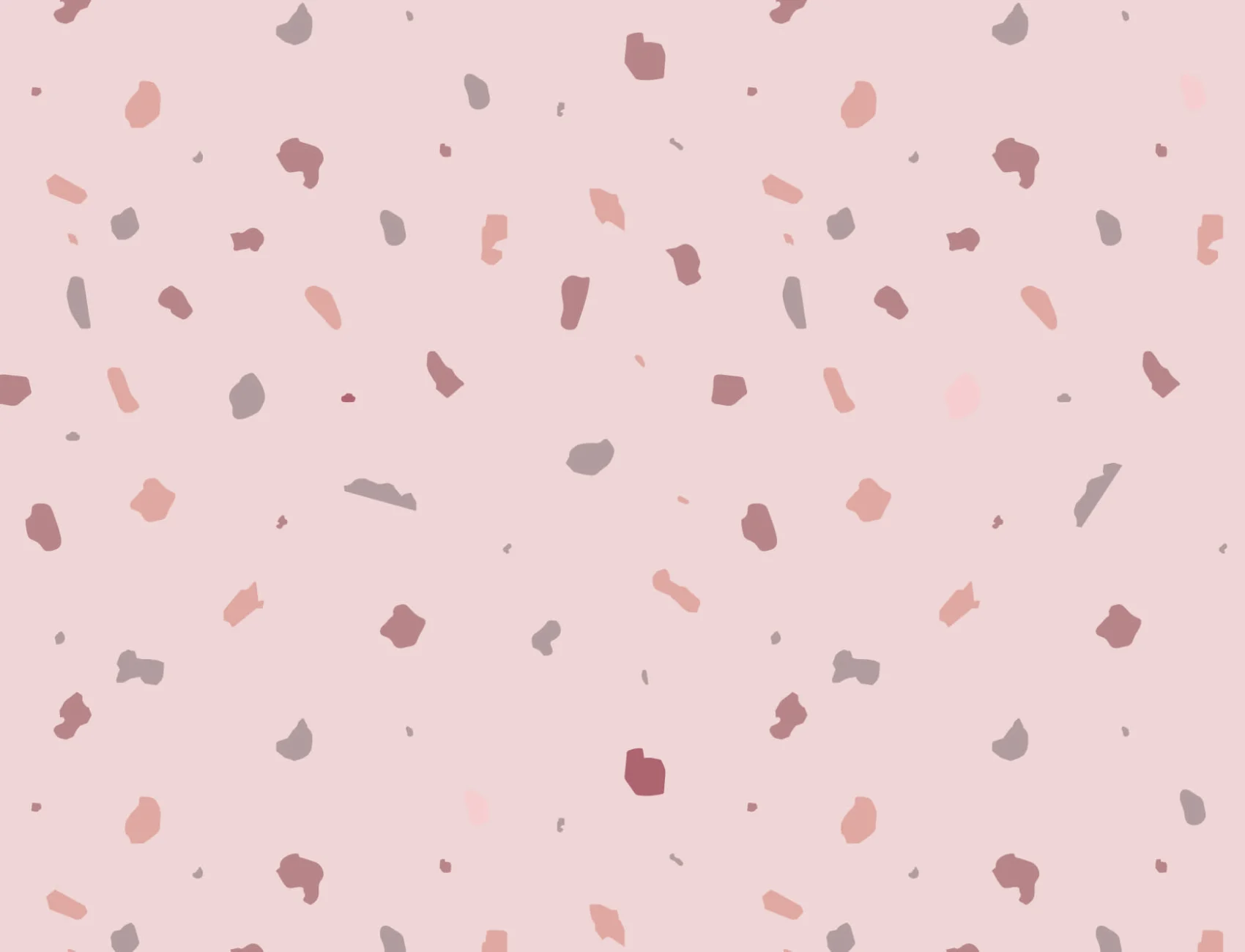 Dusky Pink Terrazzo Wallpaper Mural