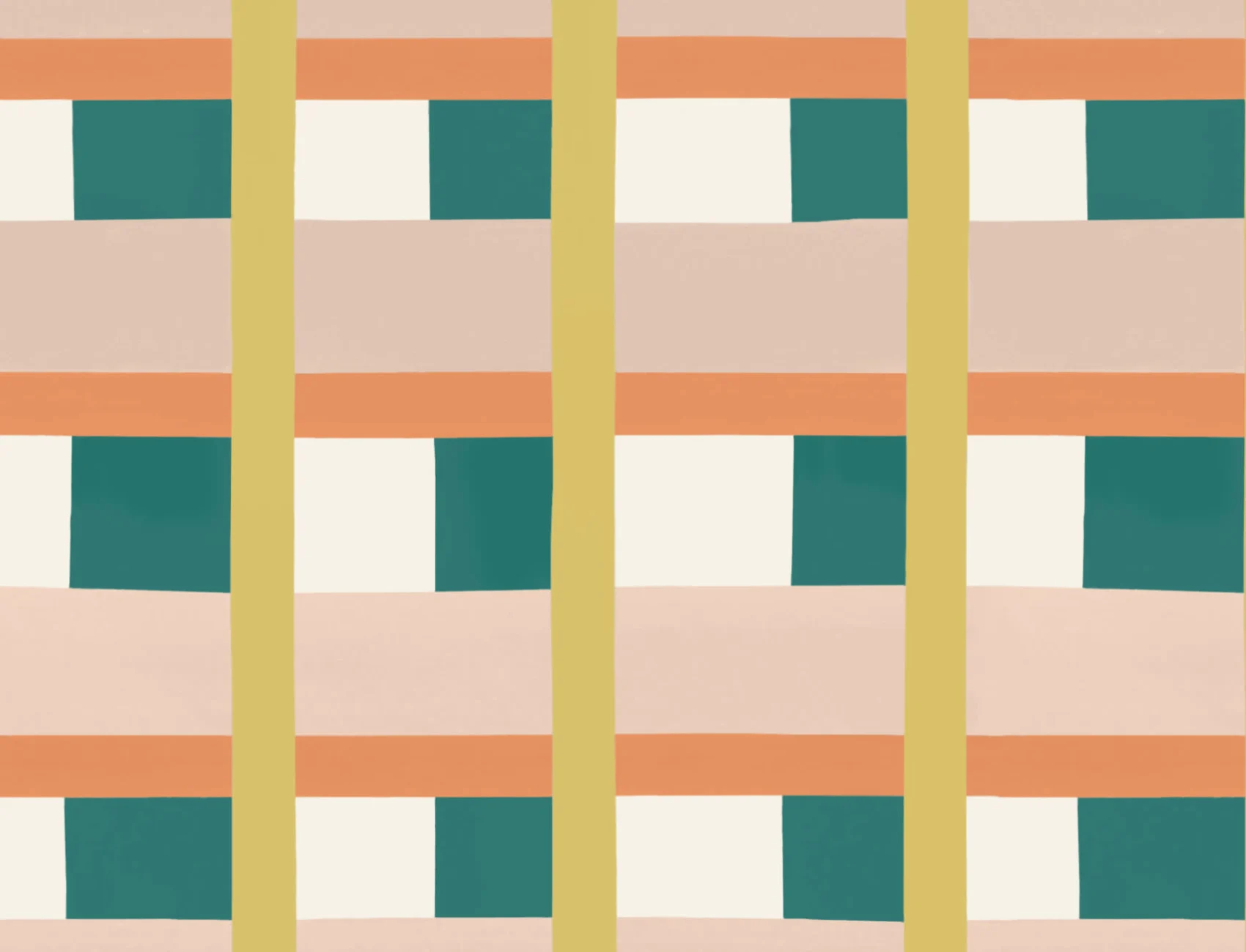 Colorful Abstract Checks Wallpaper