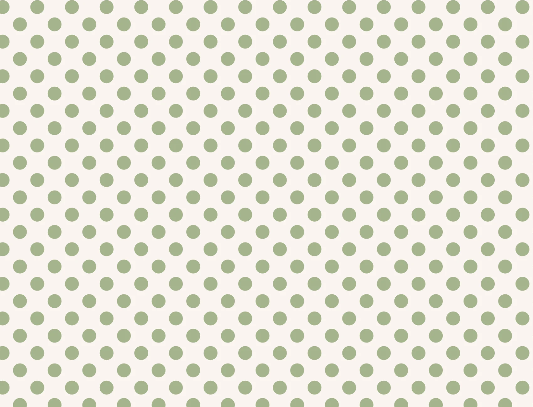 Papier peint panoramique à motif rétro à pois verts