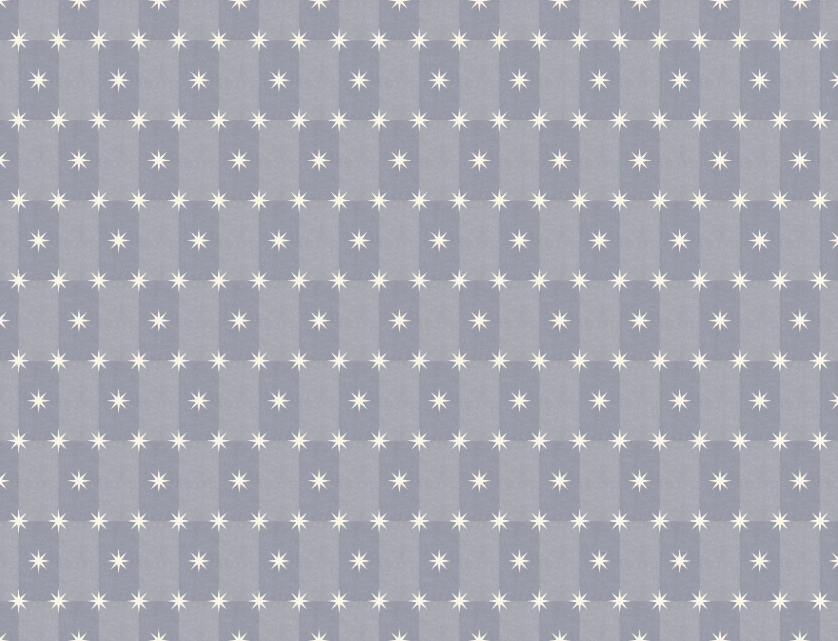 Sterling Blue Star Pattern Contemporary Kids Wall Mural