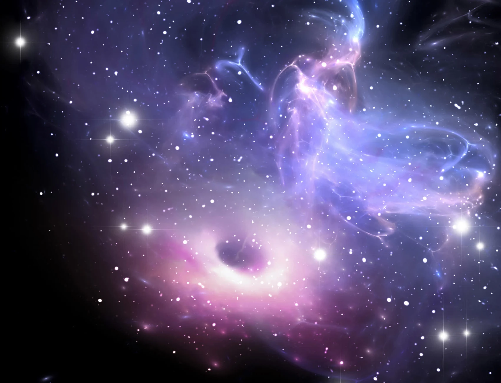 Bright Galaxy Wallpaper Mural