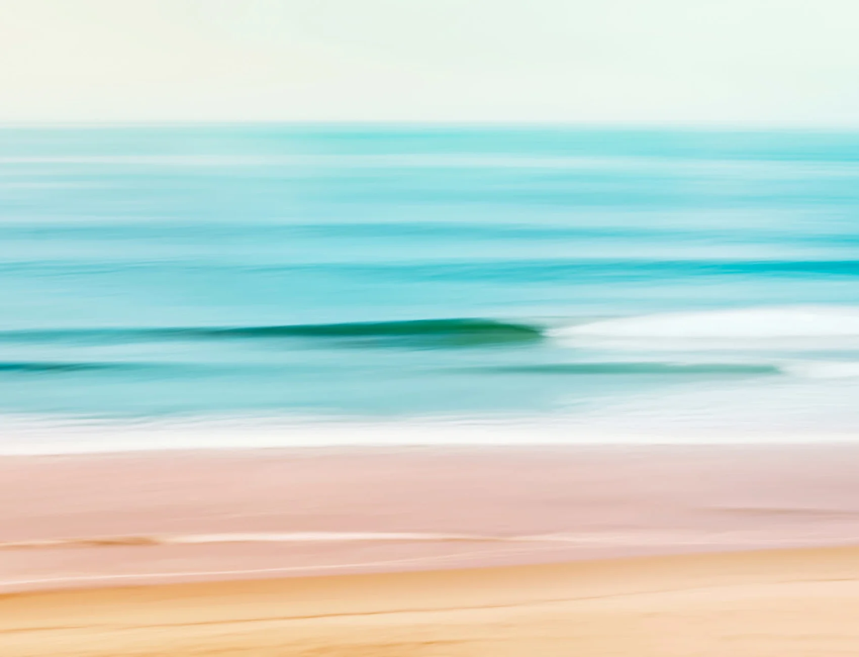 Beach Haze Wallpaper Mural
